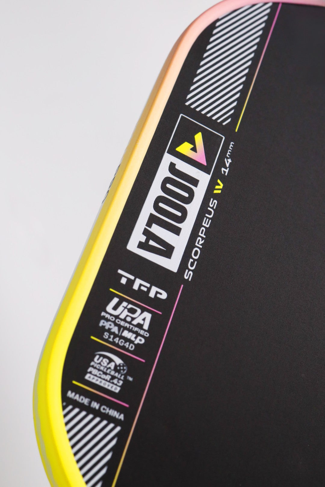 JOOLA Scorpeus Pro IV Guava Rush (Asia Edition) Pickleball Paddle