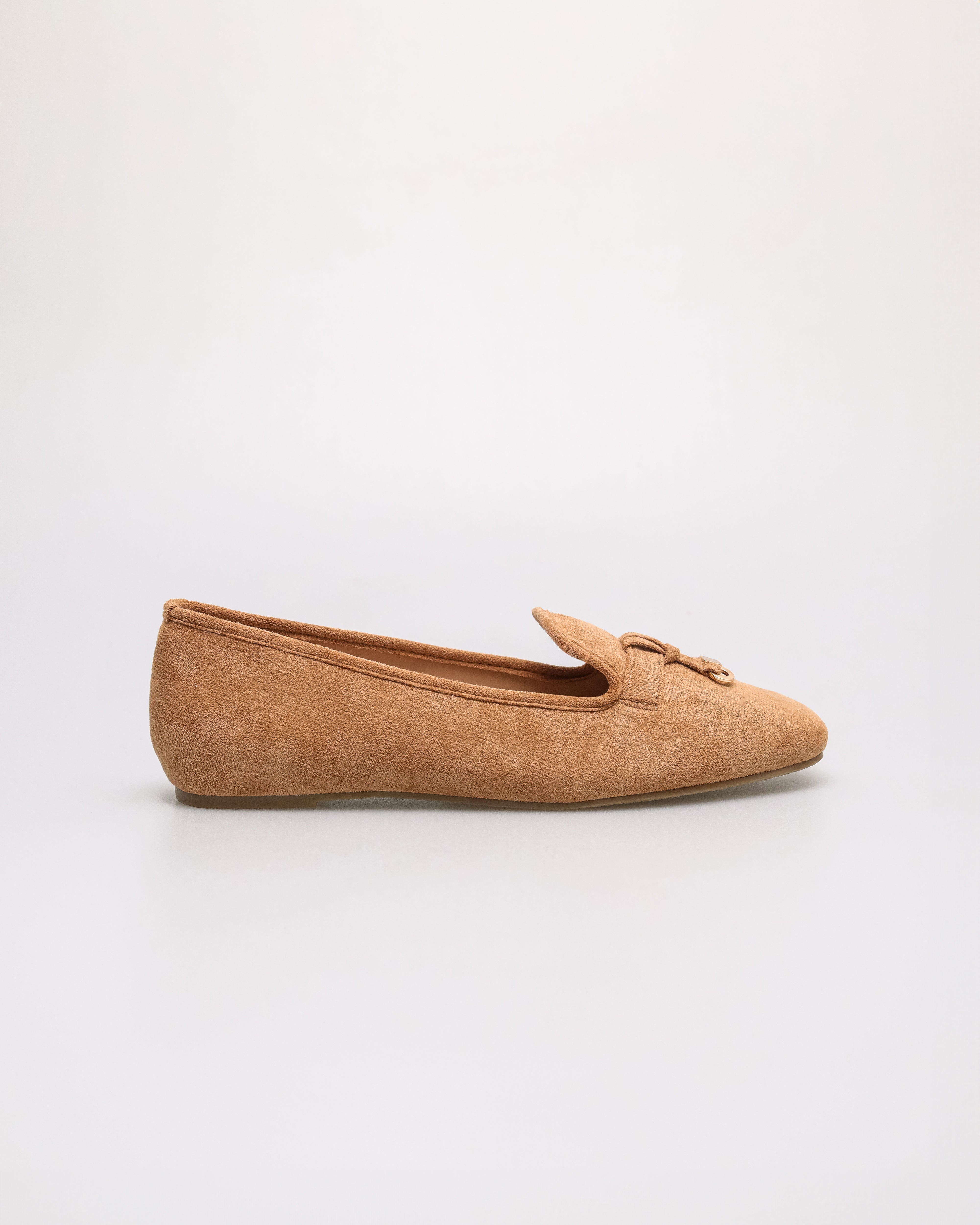 Tomaz YX227 Ladies Knot Flats Moccasin (Unta)