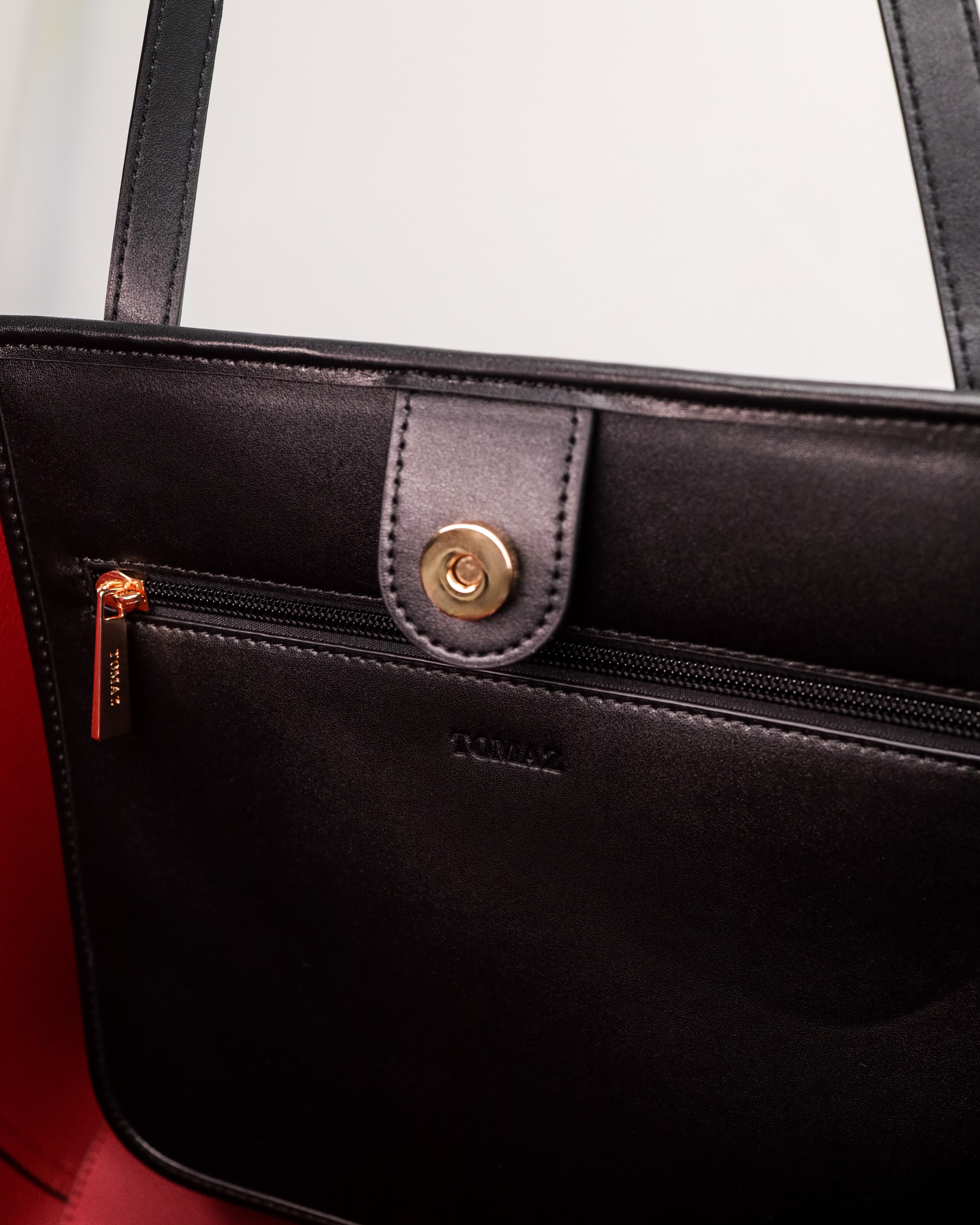 Beg Tote Monogram Tomaz BL276 Elegan (Hitam)