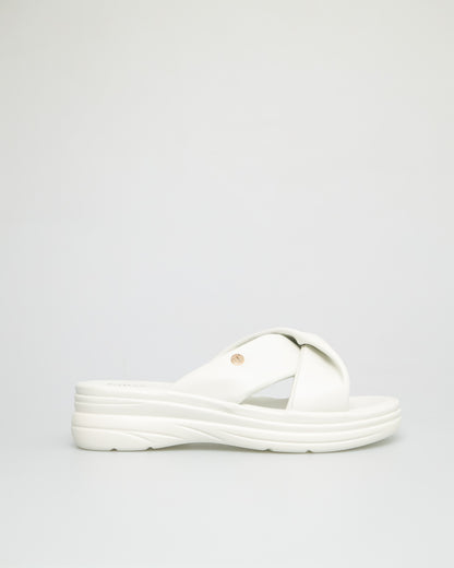 Tomaz NN187 Ladies Platform Thick Sandals (White)