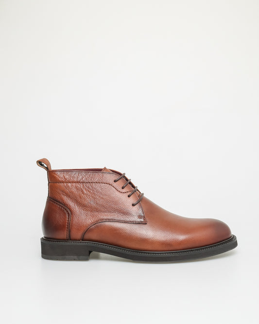 Tomaz HF067B Men's Derby Boots (Brown)