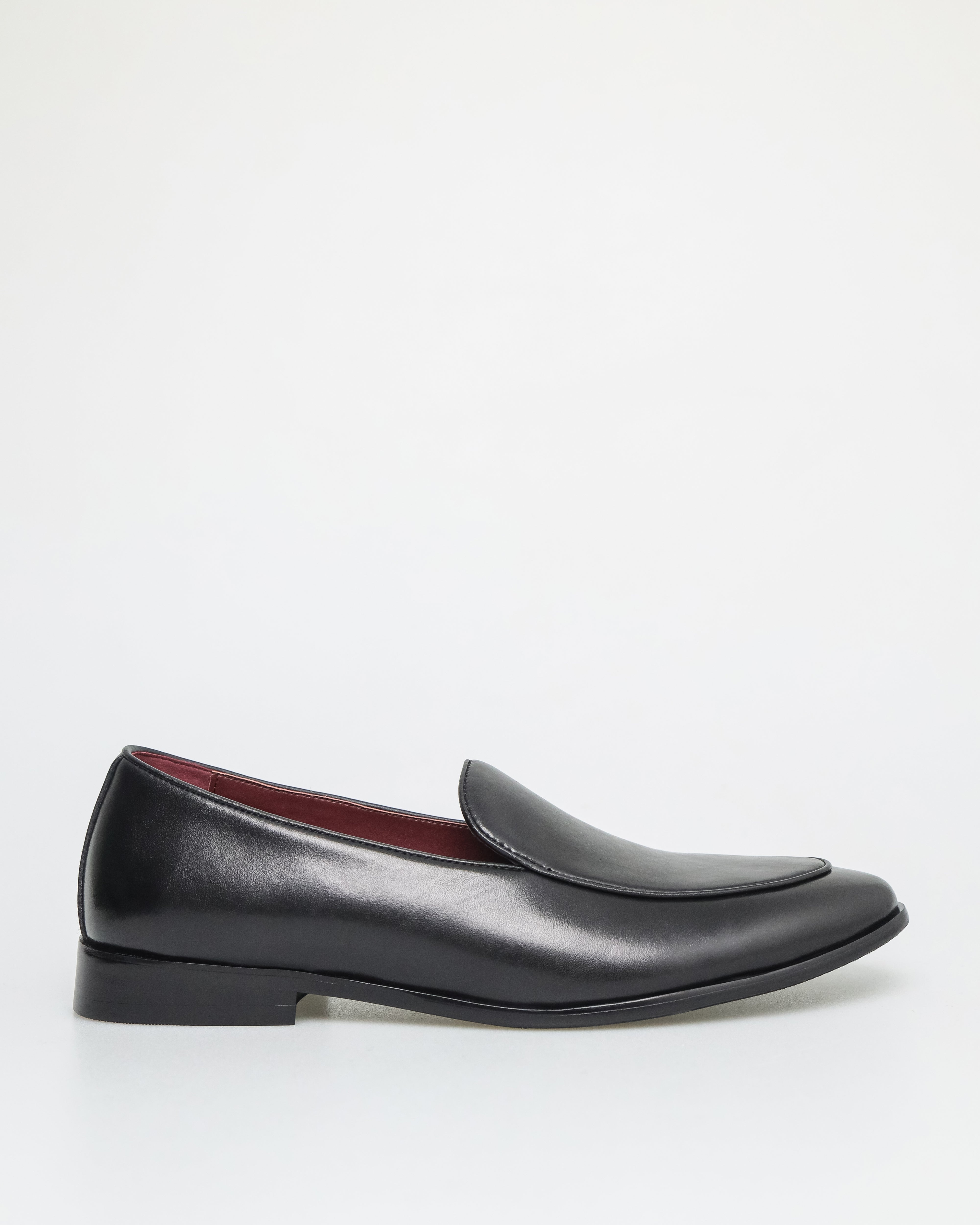 Tomaz HF075 Kaki Biasa Lelaki Slip On (Hitam)