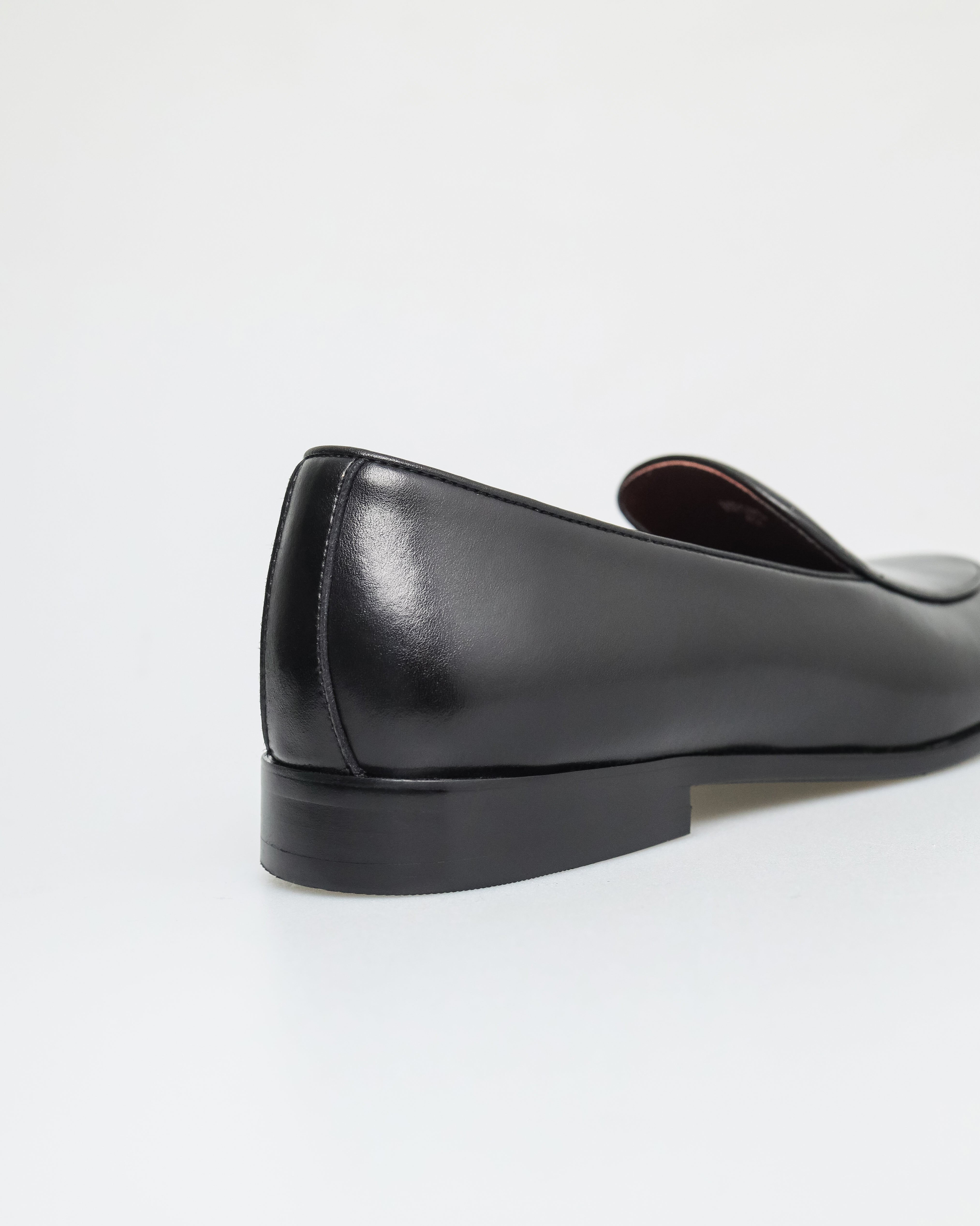 Tomaz HF075 Kaki Biasa Lelaki Slip On (Hitam)