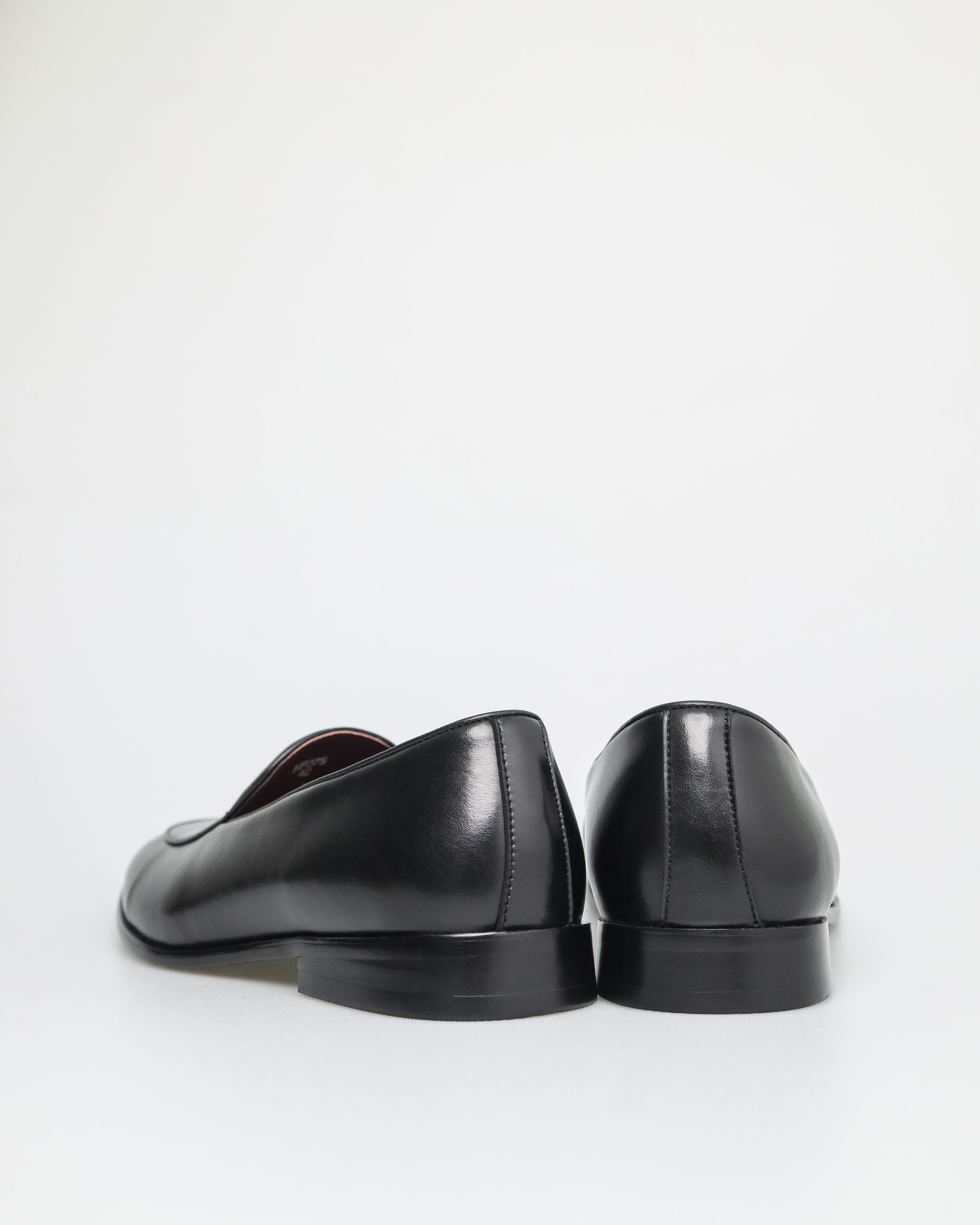 Tomaz HF075 Kaki Biasa Lelaki Slip On (Hitam)