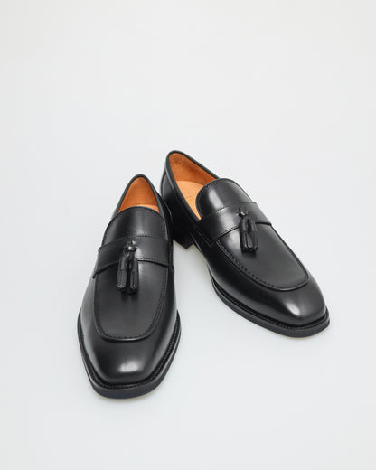 Tomaz F258 Double Tassel Loafers (Black)