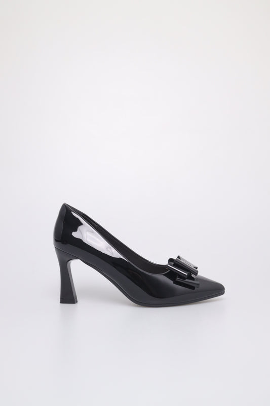 Tomaz NN311 Ladies Kitten Heels (Black)