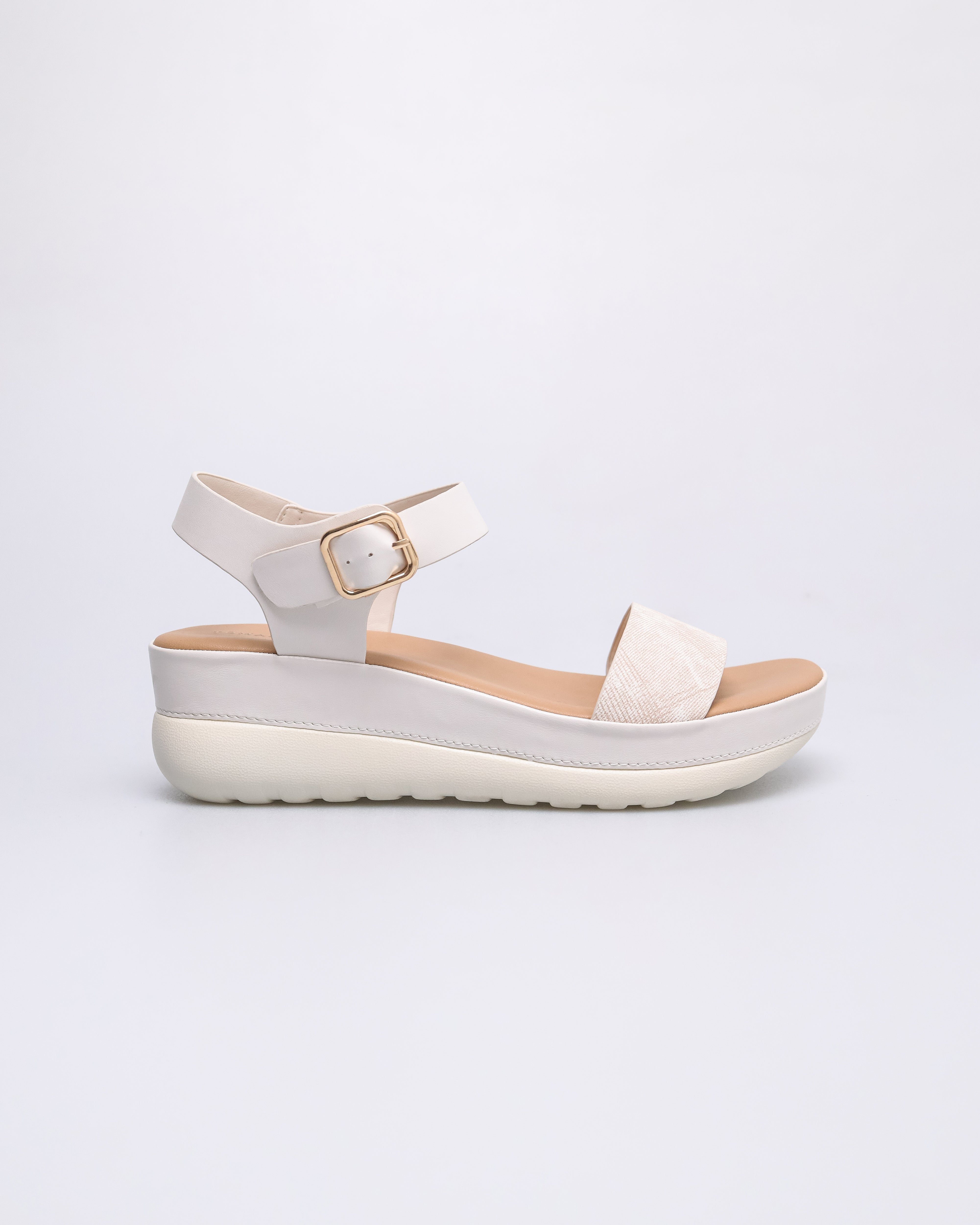 Tomaz NN563 Ladies Gold Buckle Sandal