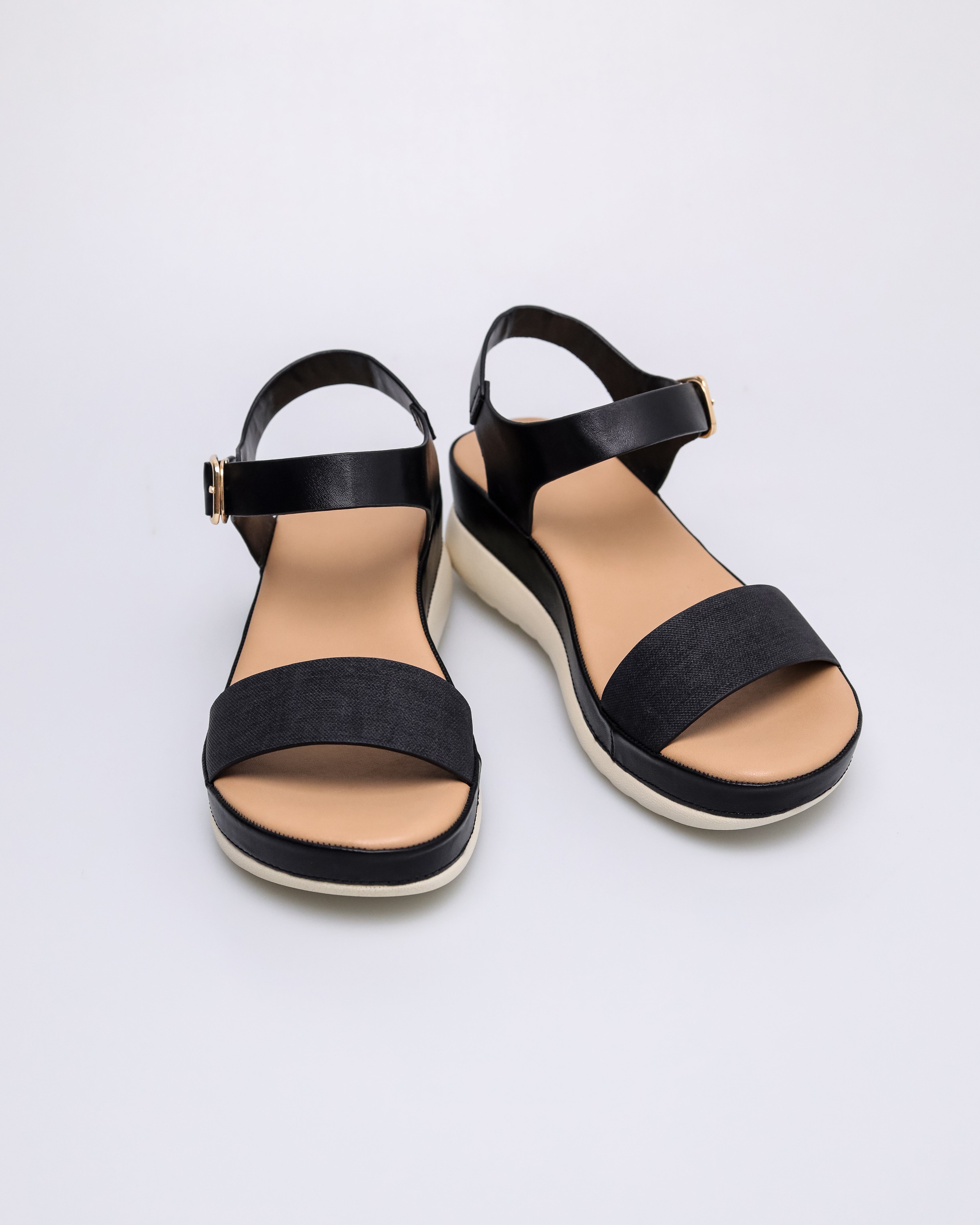 Tomaz NN563 Ladies Gold Buckle Sandal