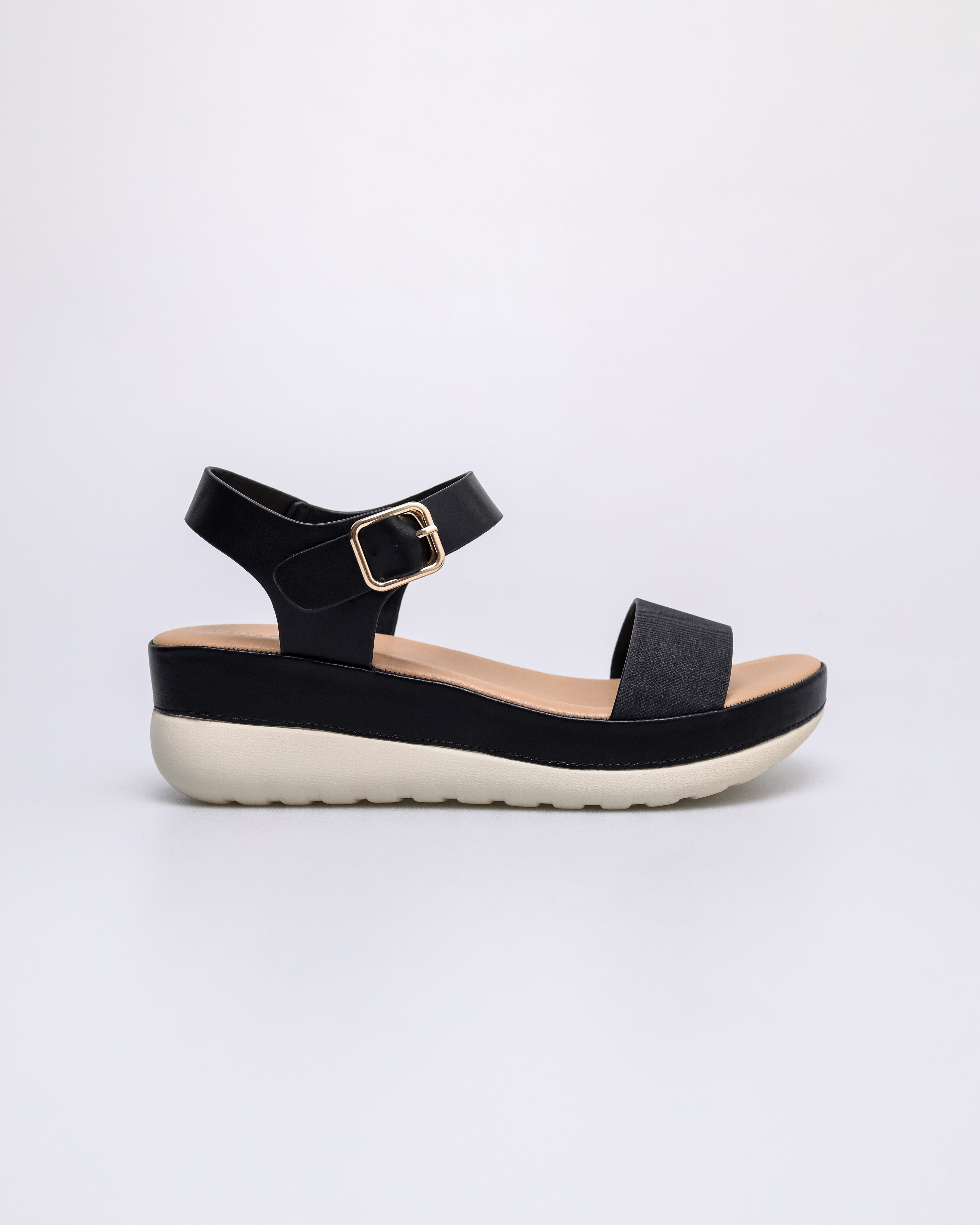 Tomaz NN563 Ladies Gold Buckle Sandal