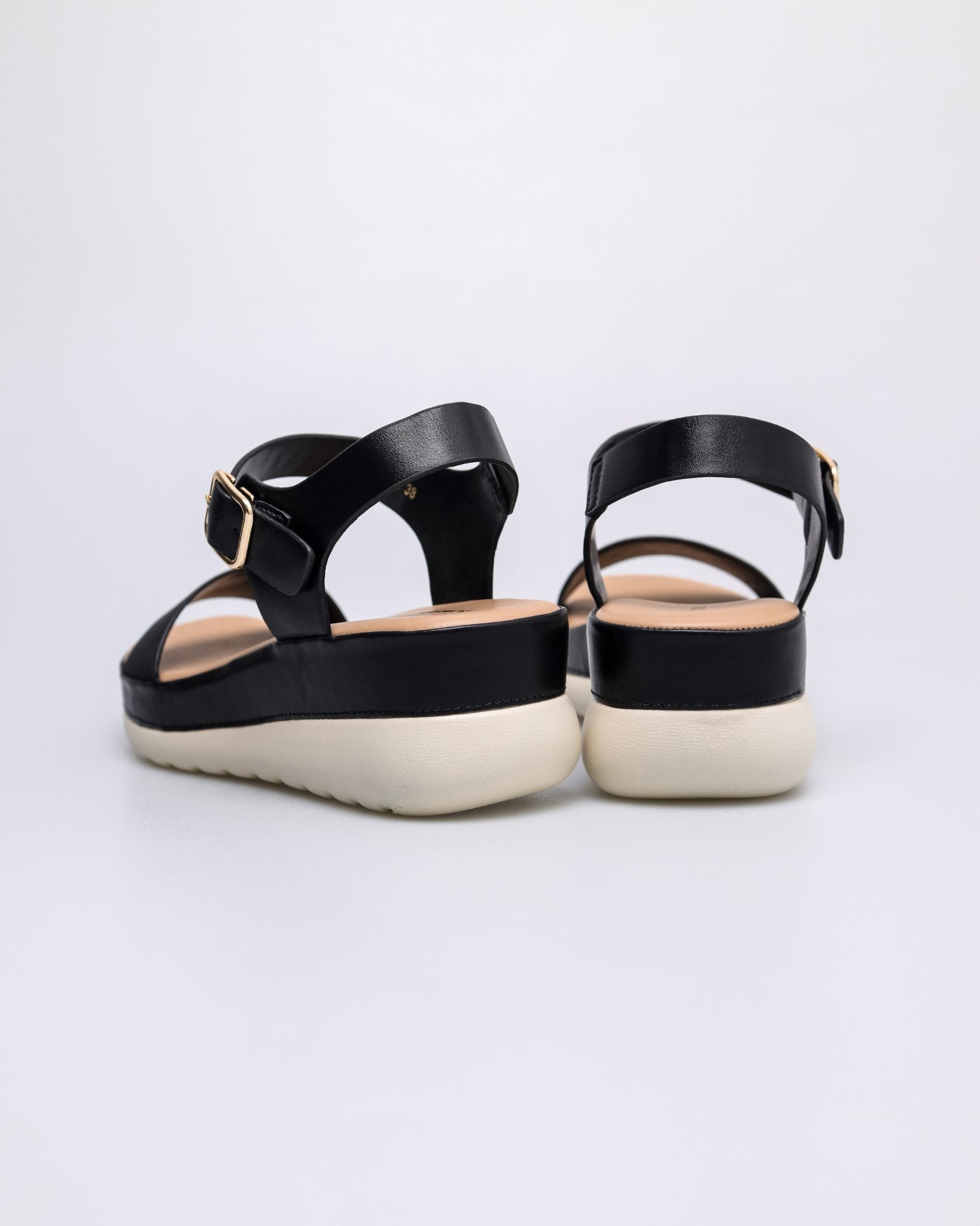 Tomaz NN563 Ladies Gold Buckle Sandal