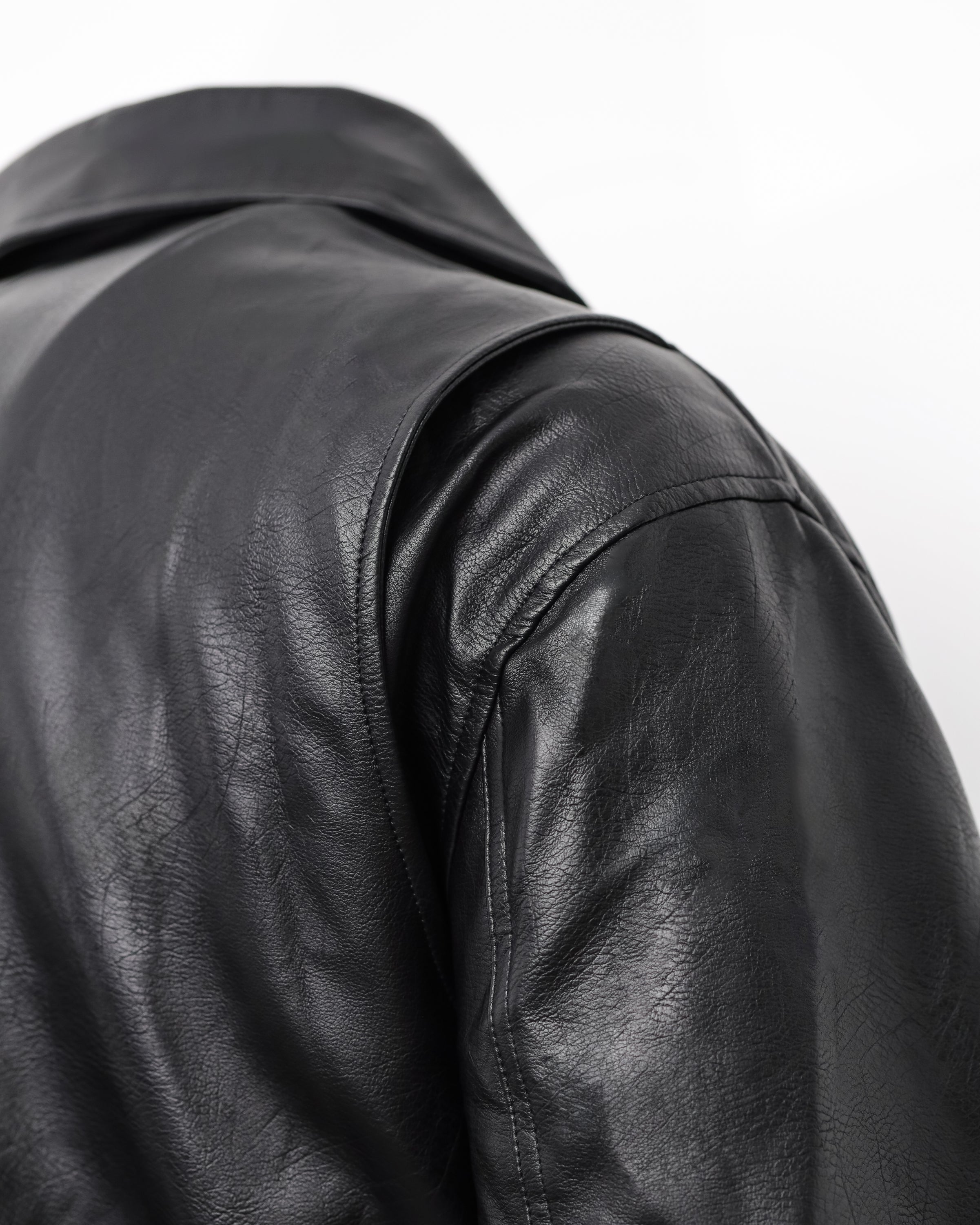 Jaket Kulit Lelaki Tomaz CC-13 (Hitam)