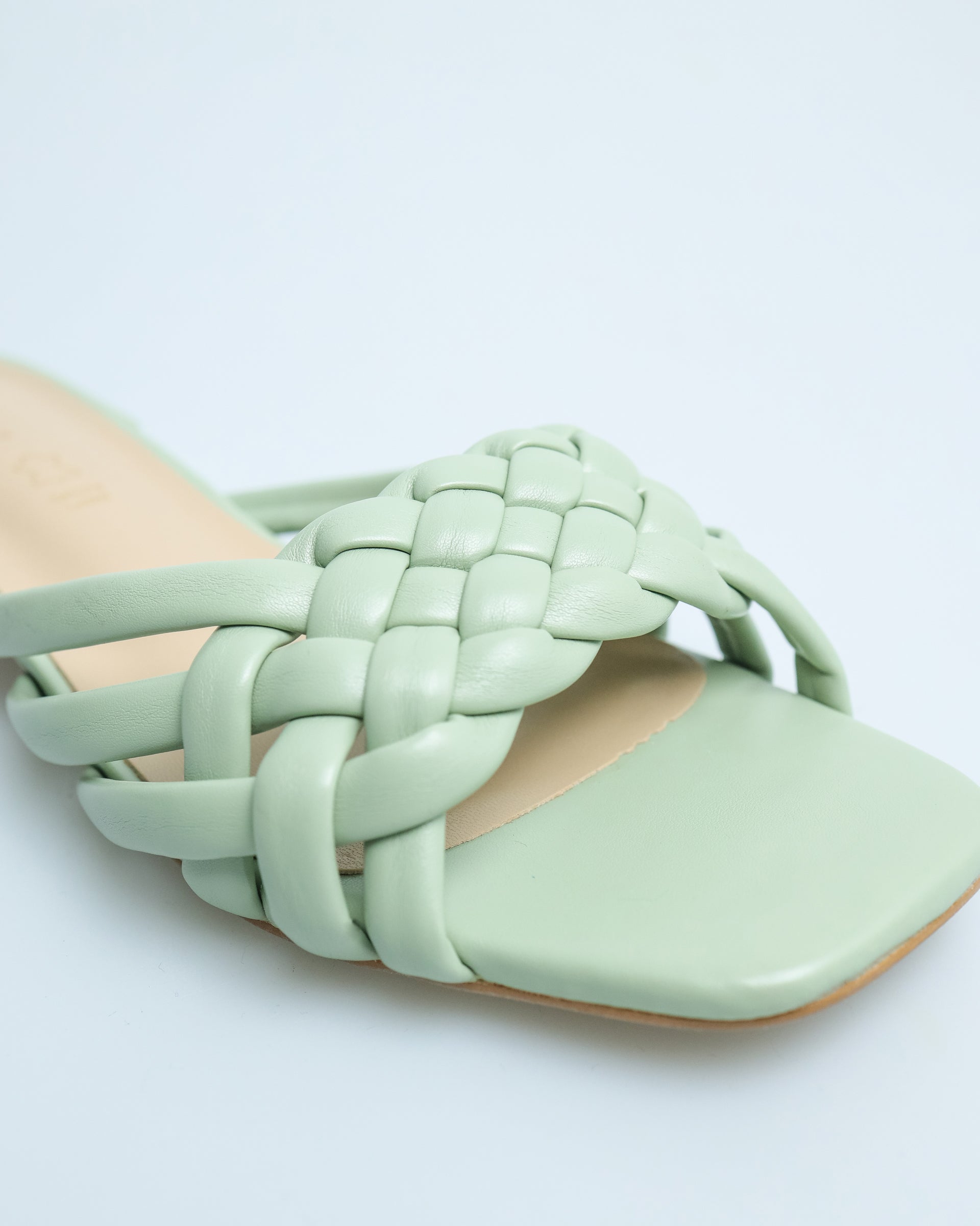 Sandal Bertali Jalinan Wanita Tomaz YX55 (Hijau)