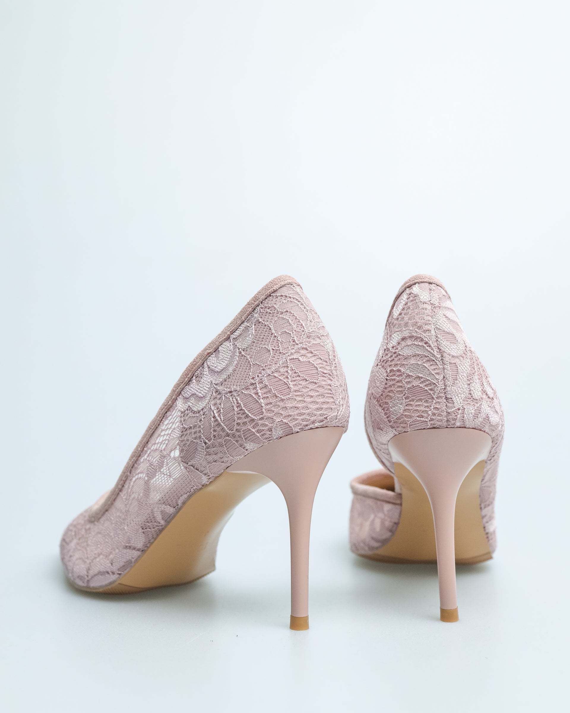 Tomaz YX90 Ladies Lace Stiletto (Pink)