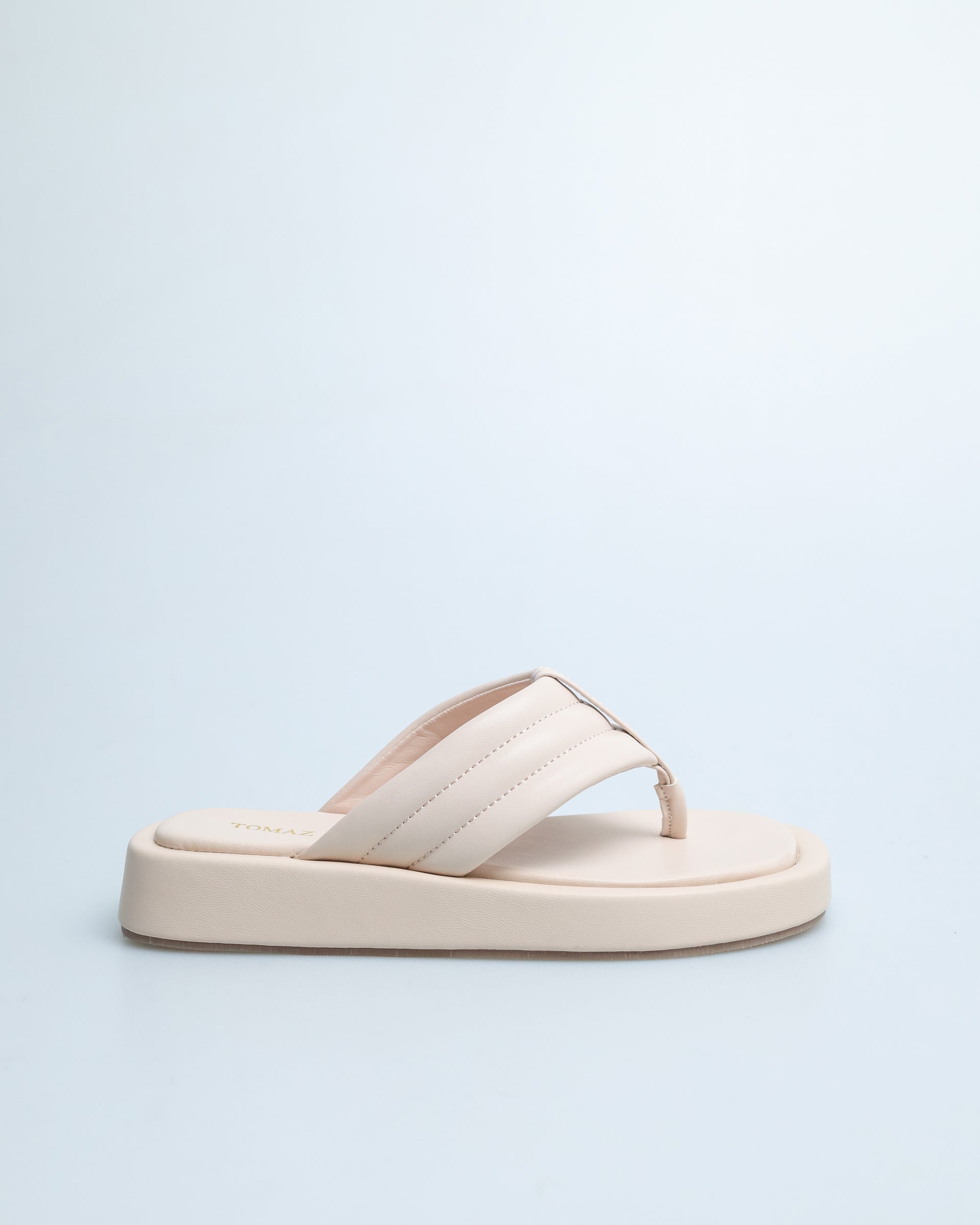 Nude best sale casual sandals