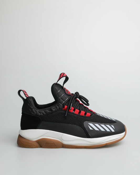 Tomaz VS001 Men's Sneakers (Black/Red/White)