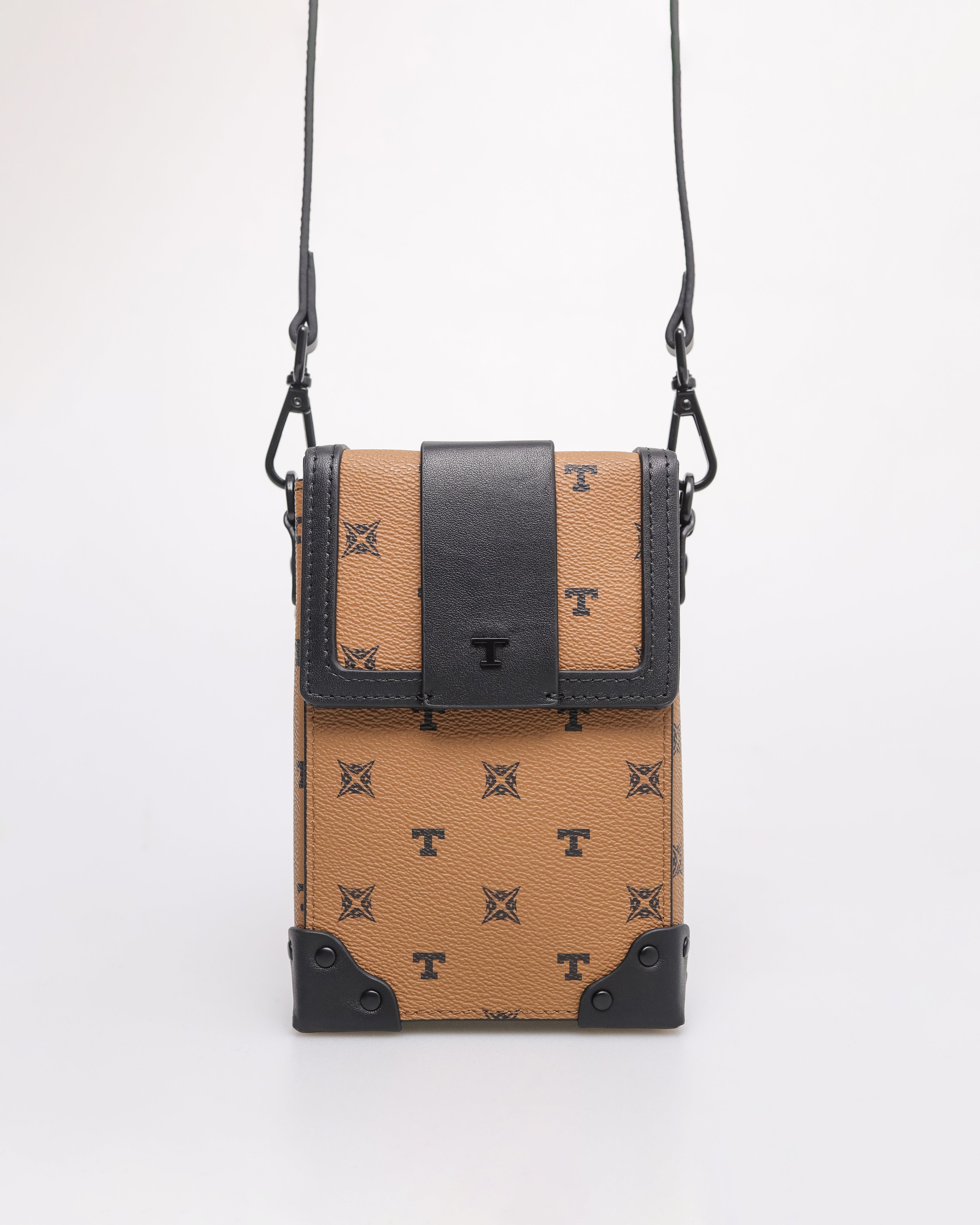 Tomaz NT-TZ435 Men's Monogram Elongated Mini Bag