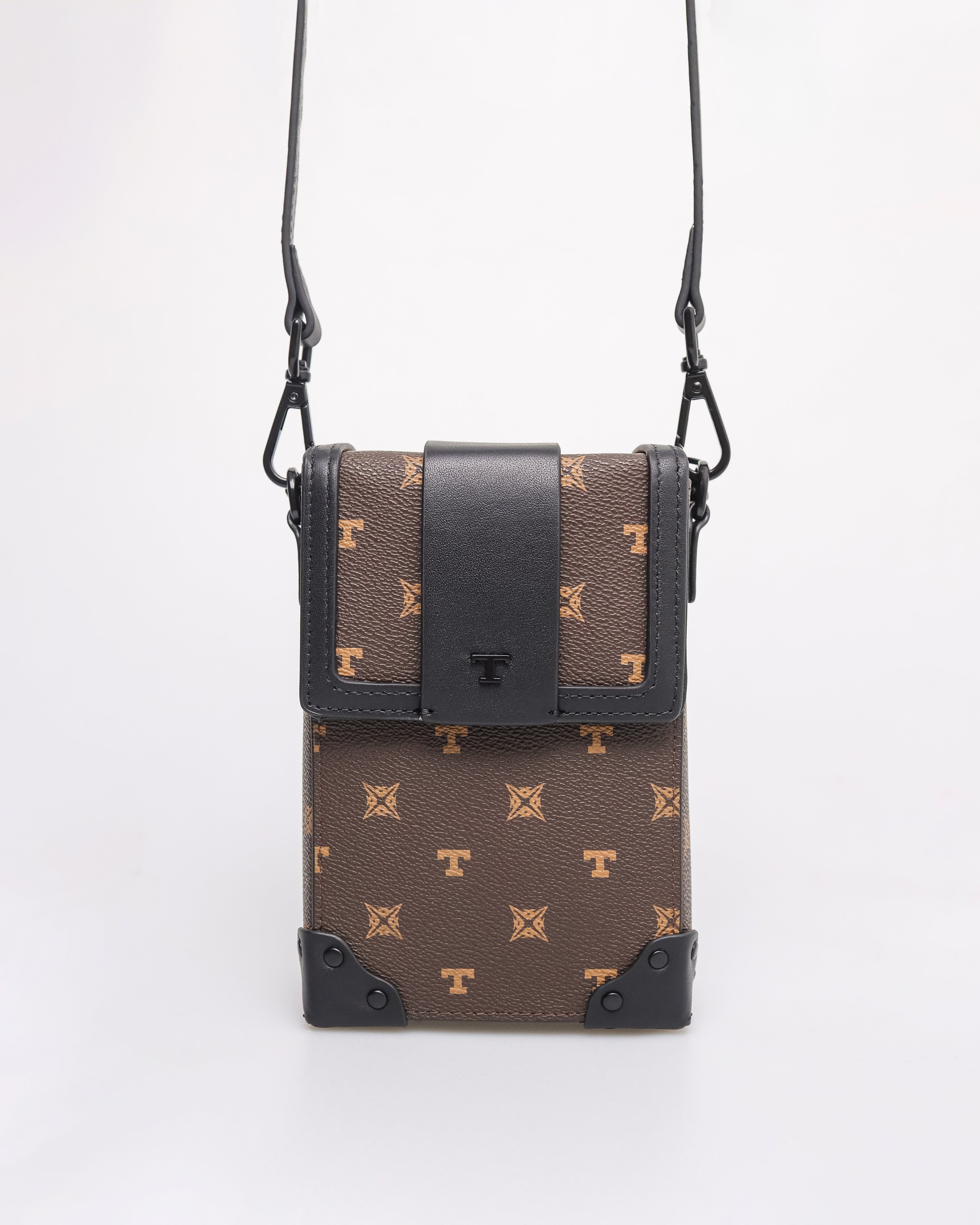Tomaz NT-TZ434 Men's Monogram Elongated Mini Bag