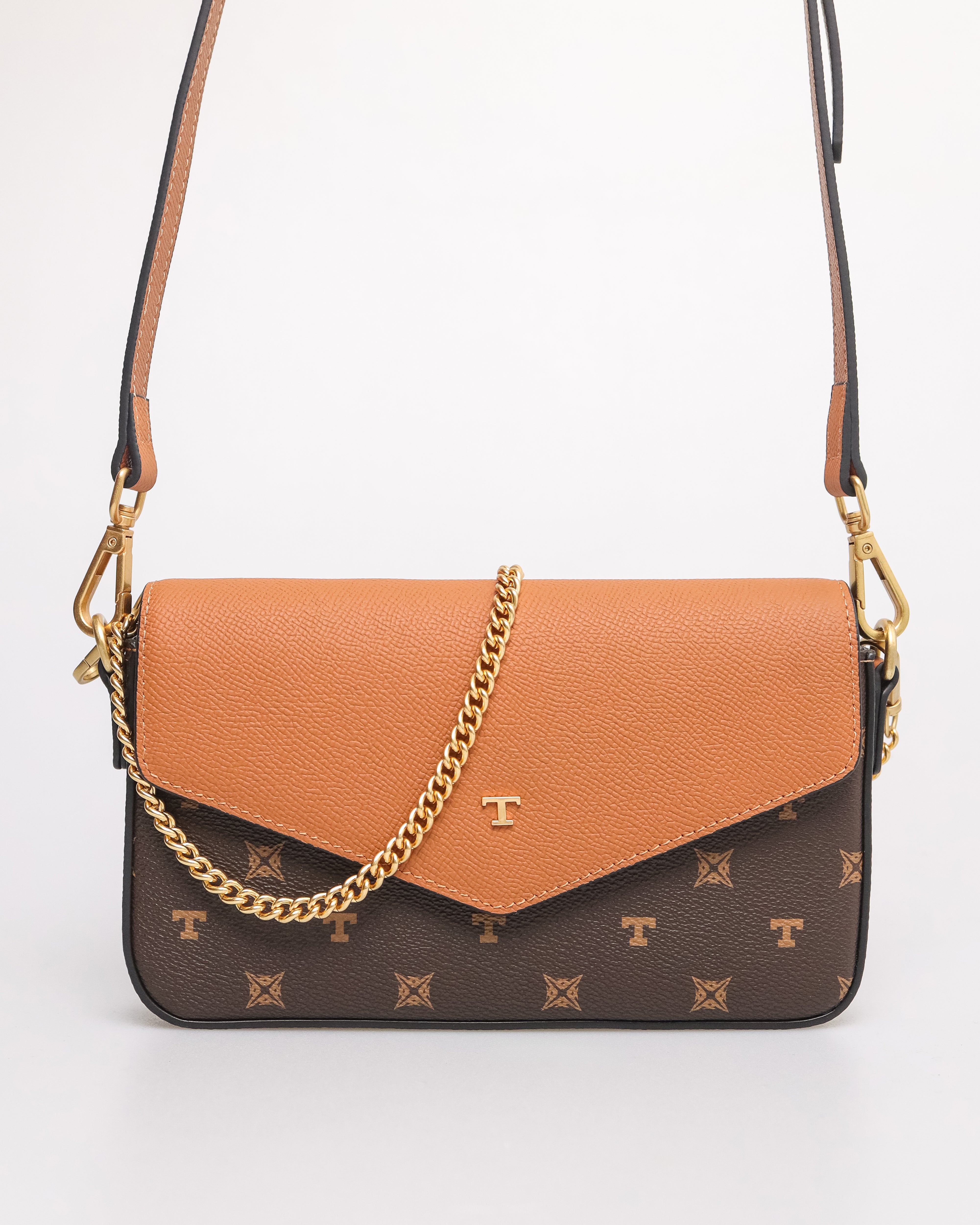 Beg Wanita Berkotak Tomaz BL260 Monogram (Kopi/Tan)