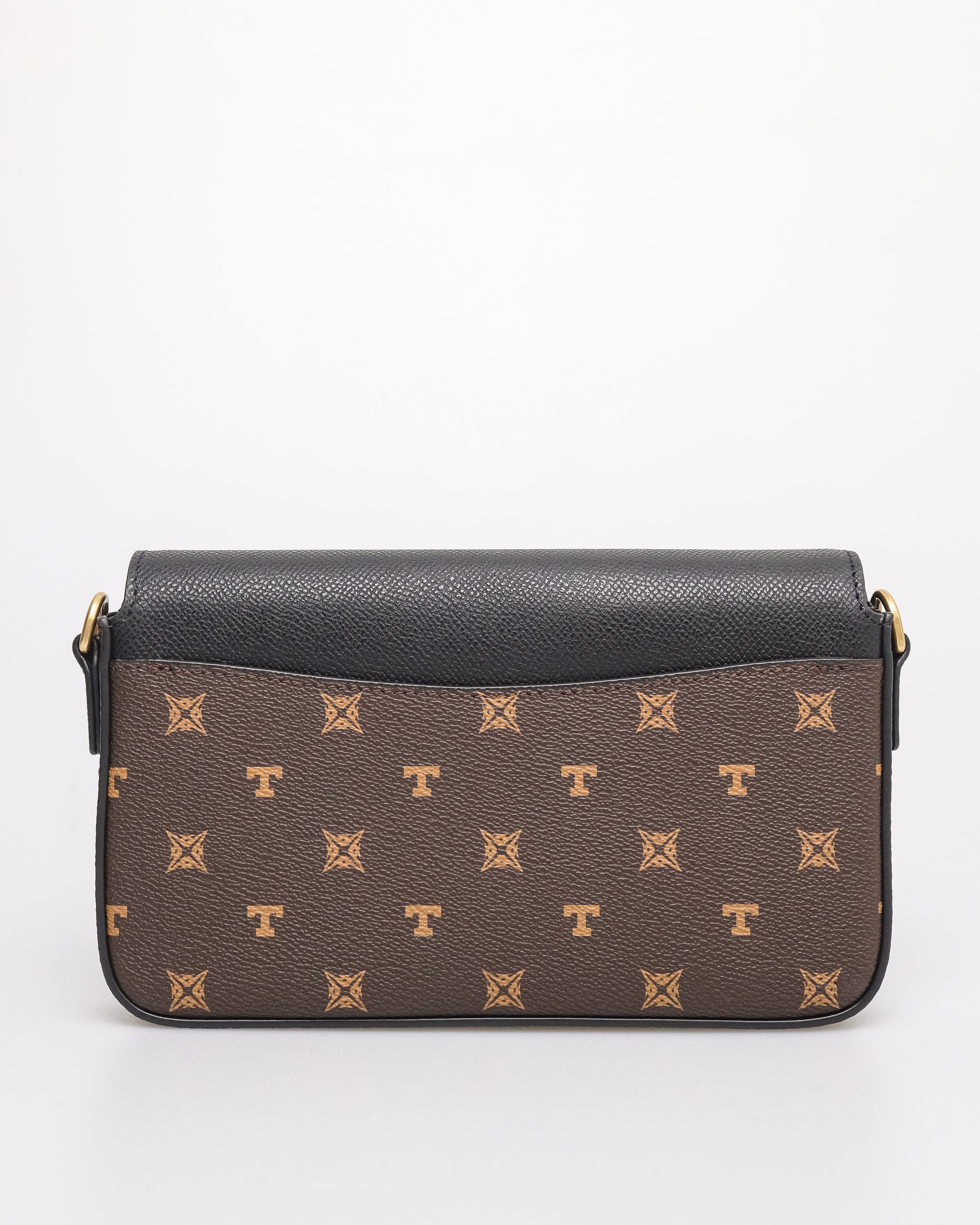 Beg Berkotak Wanita Tomaz BL259 Monogram (Hitam/Kopi)