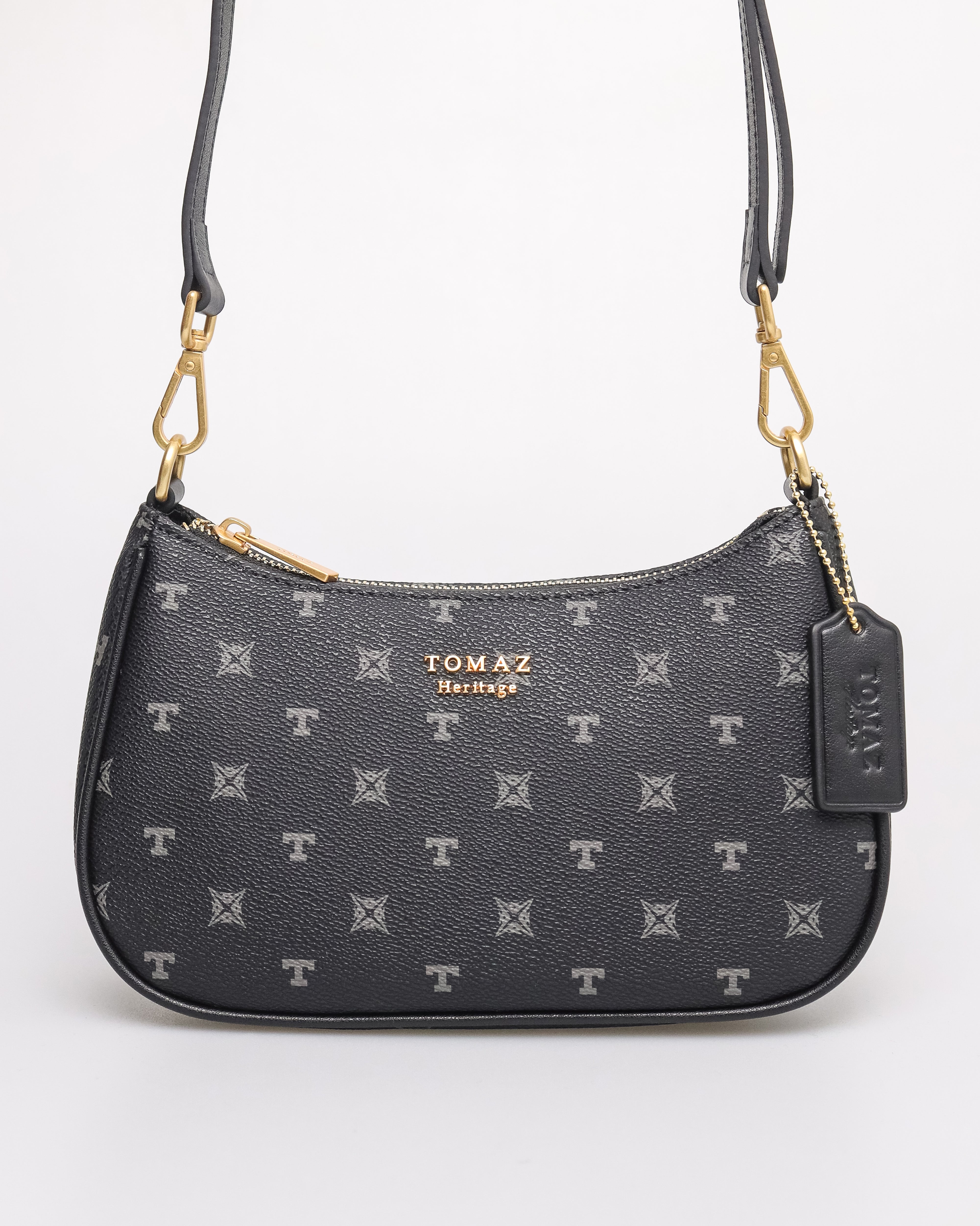 Beg Wanita Monogram Tomaz BL254 (Hitam)