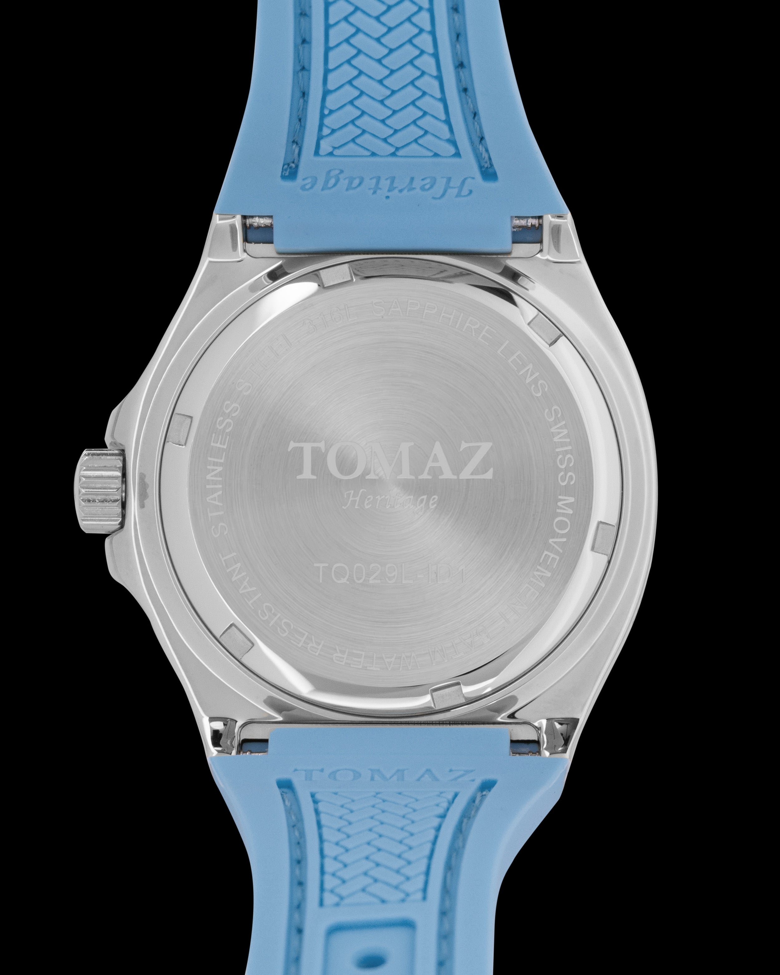 Tomaz Ladies Watch TQ029L-ID1 with Crystal and Rubber Strap