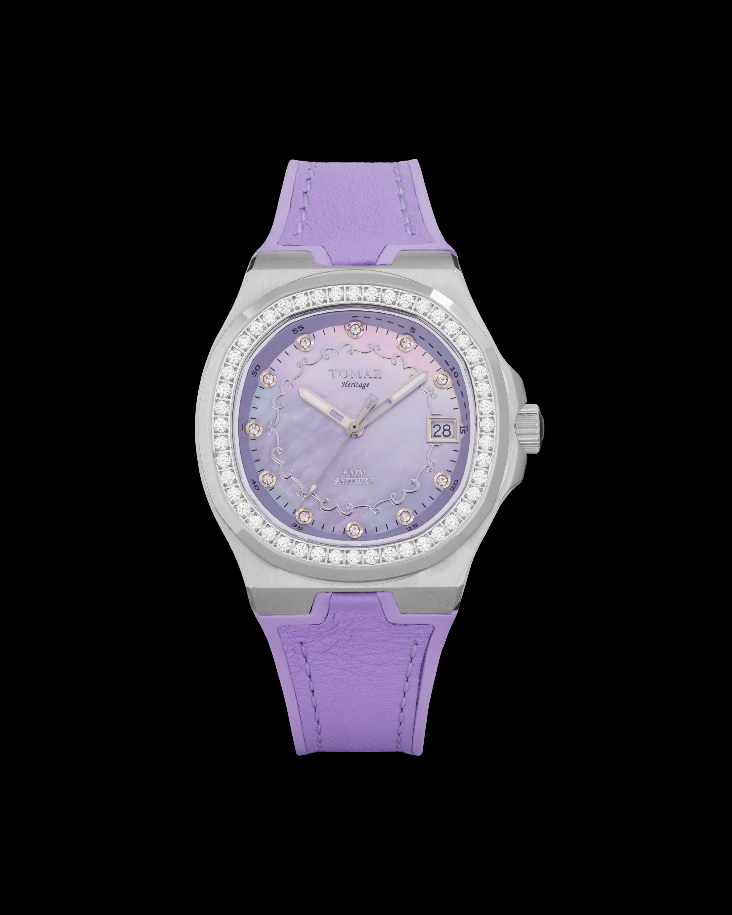 Tomaz Ladies Watch TQ029L-ID3 with Crystal and Rubber Strap