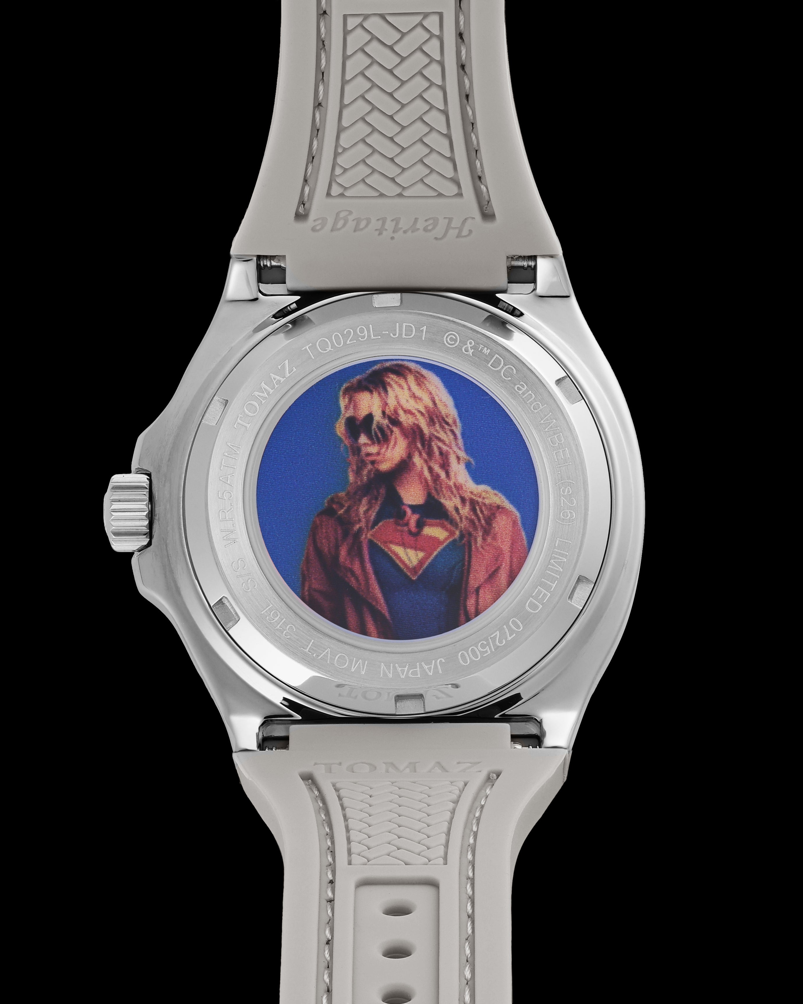 Tomaz x DC Supergirl Heritage Crystal Ladies Watch TQ029L-JD1