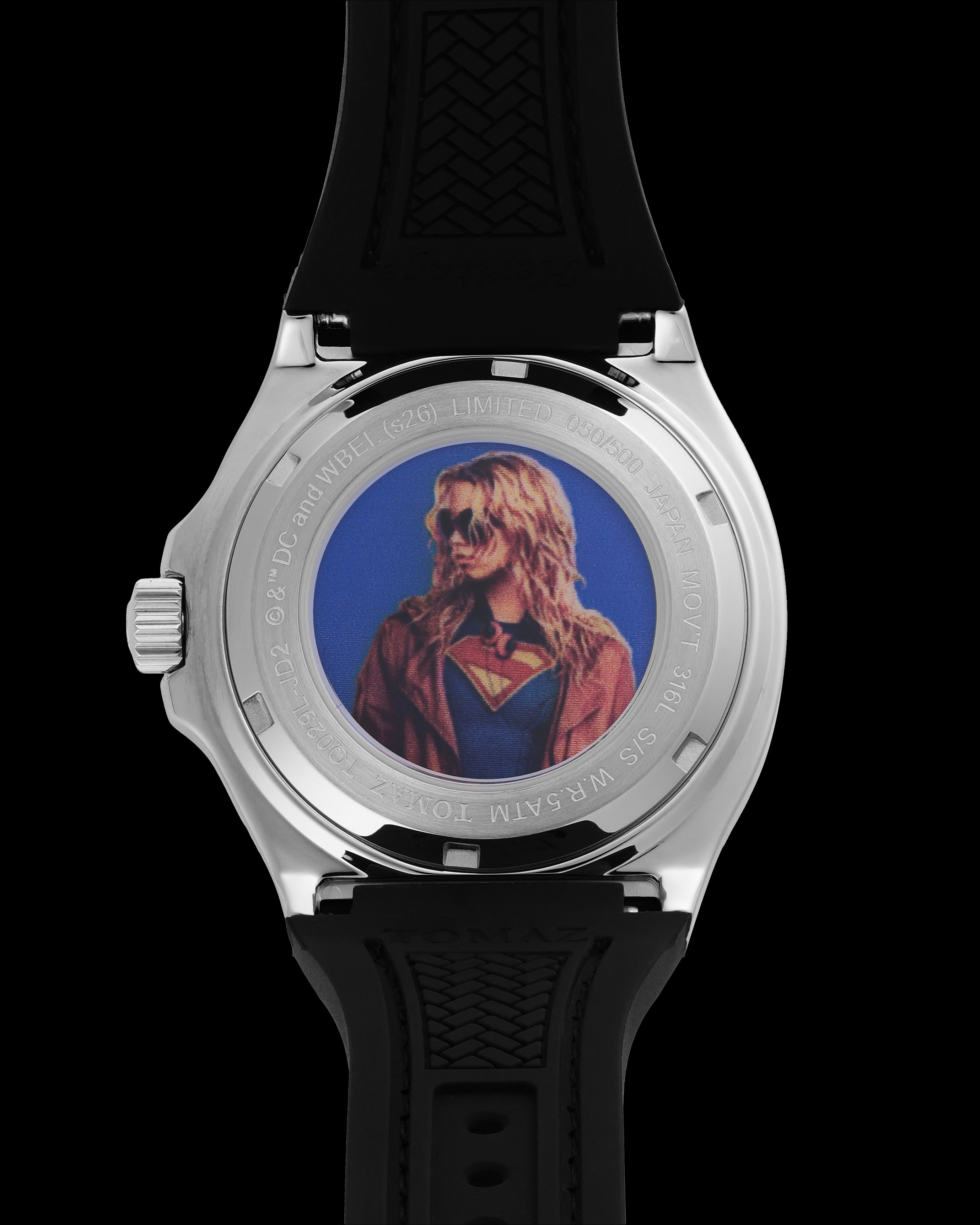 Tomaz x DC Supergirl Heritage Crystal Ladies Watch TQ029L-JD2