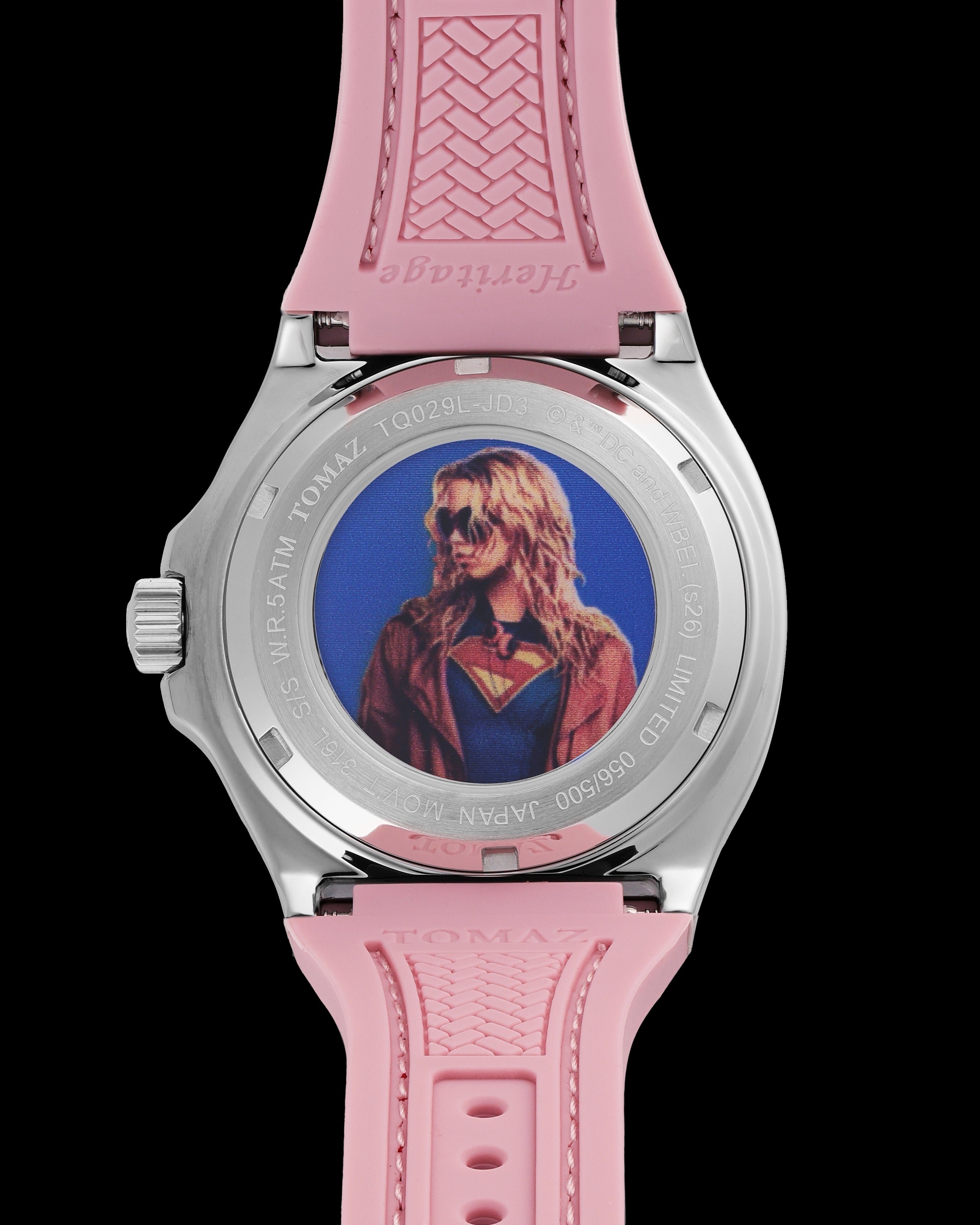 Tomaz x DC Supergirl Heritage Crystal Ladies Watch TQ029L-JD3