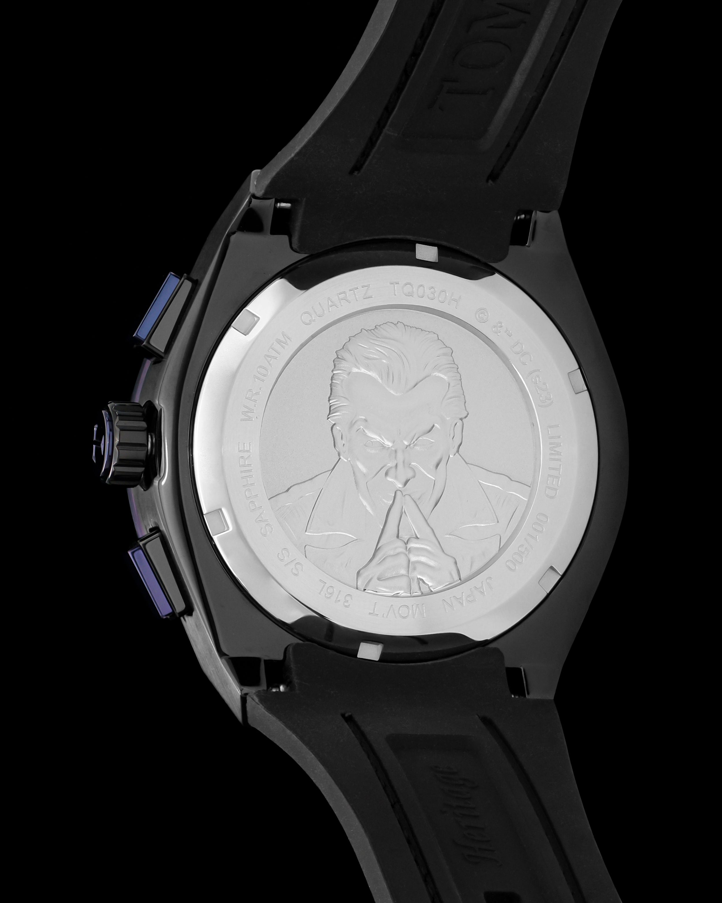 DC Joker TQ030H-D1 (Hitam/Ungu) Tali Laici Ungu