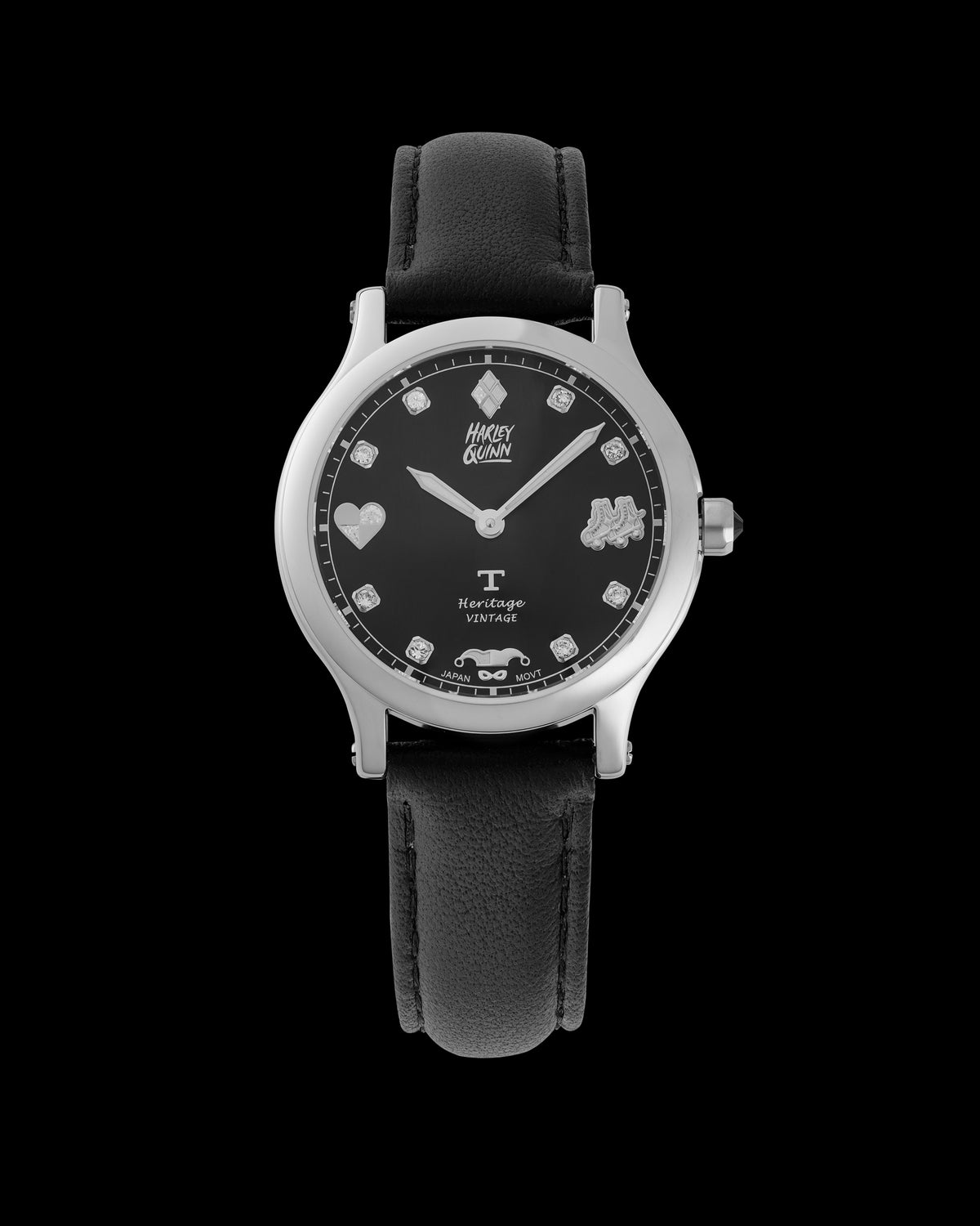 DC Harley Quinn TQ094L-AD7 Emblem Heritage Watch