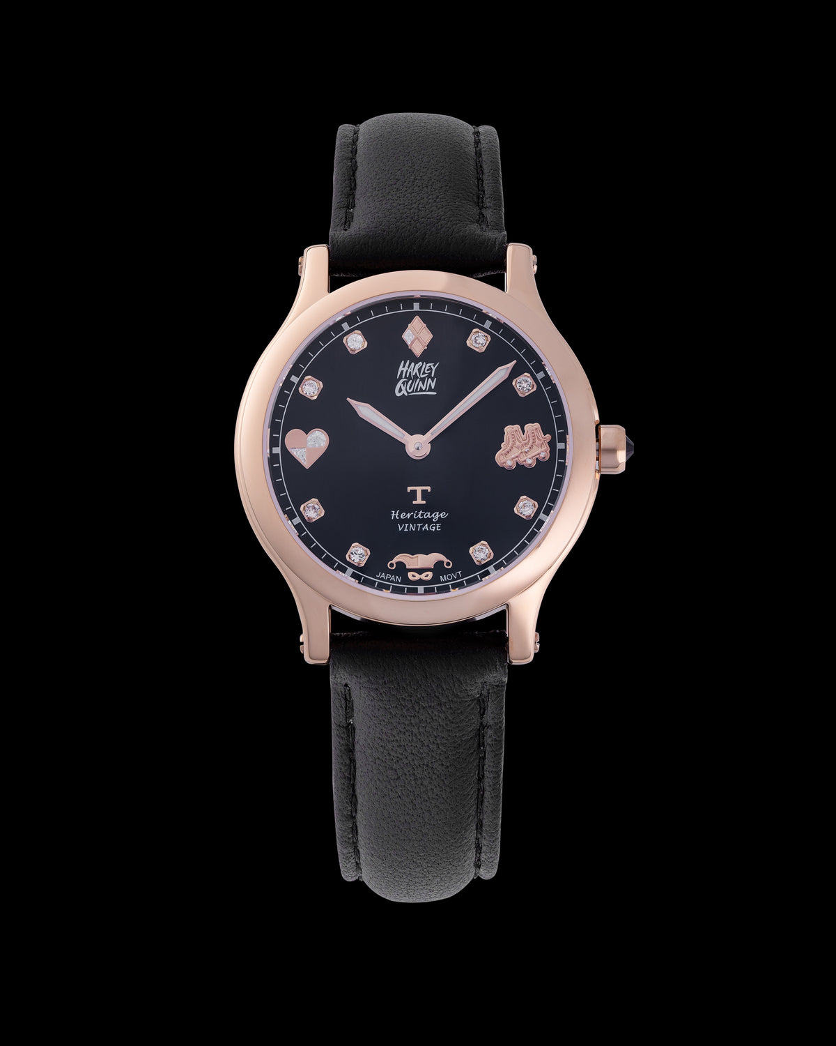 DC Harley Quinn TQ094L-AD8 Emblem Heritage Watch