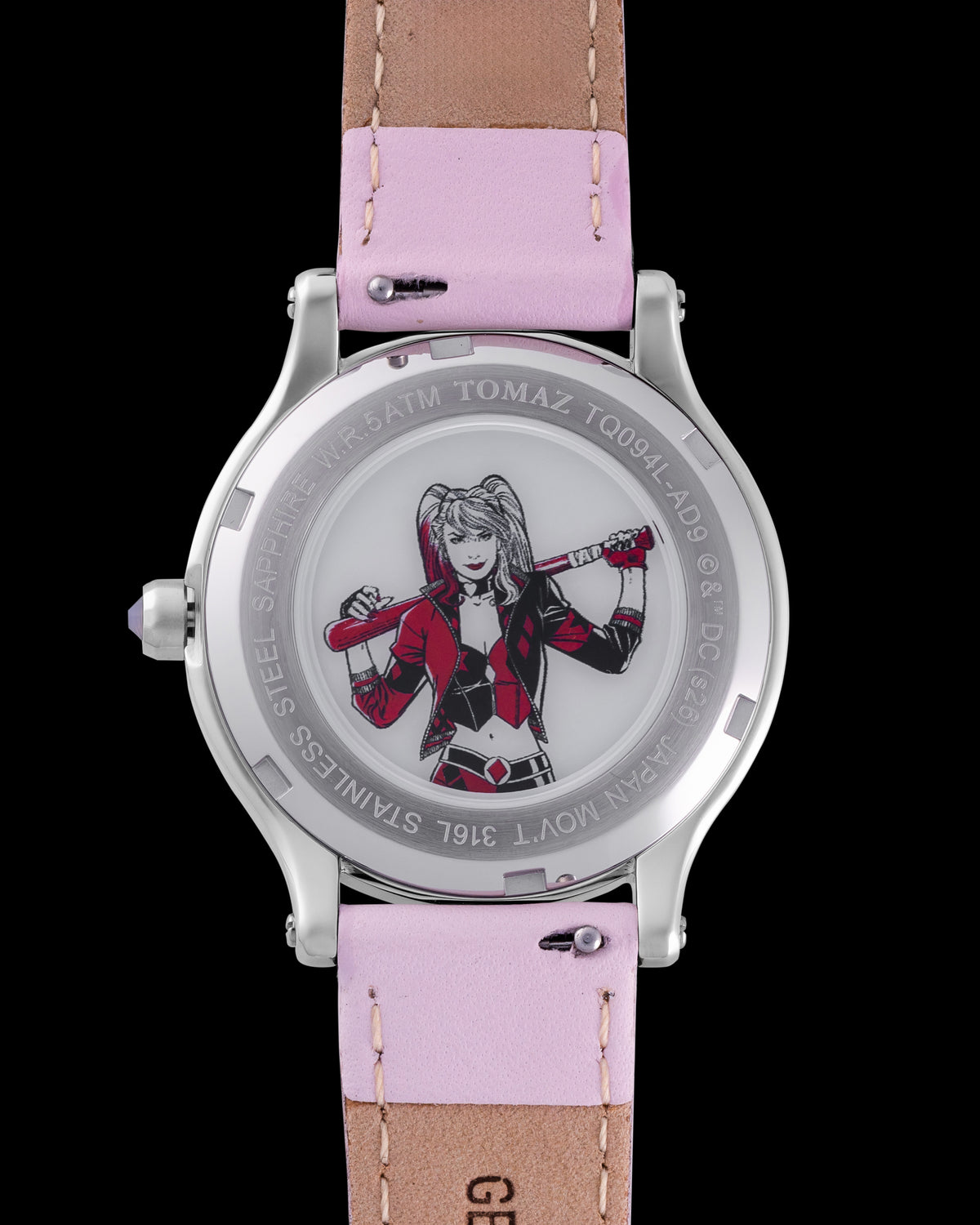DC Harley Quinn TQ094L-AD9 Emblem Heritage Watch