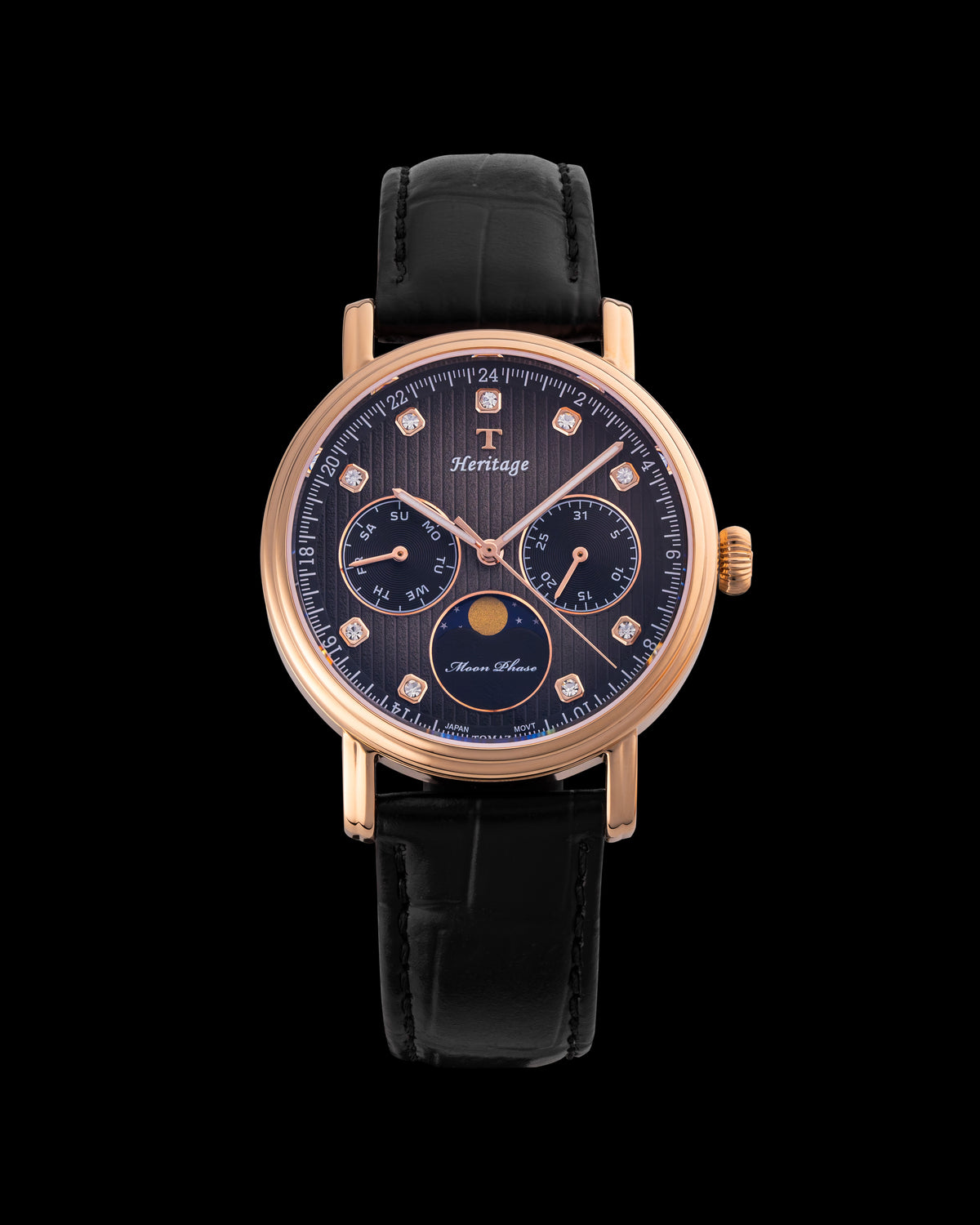 Tomaz TQ106L-D6 Heritage Radiance Moonphase Ladies Watch