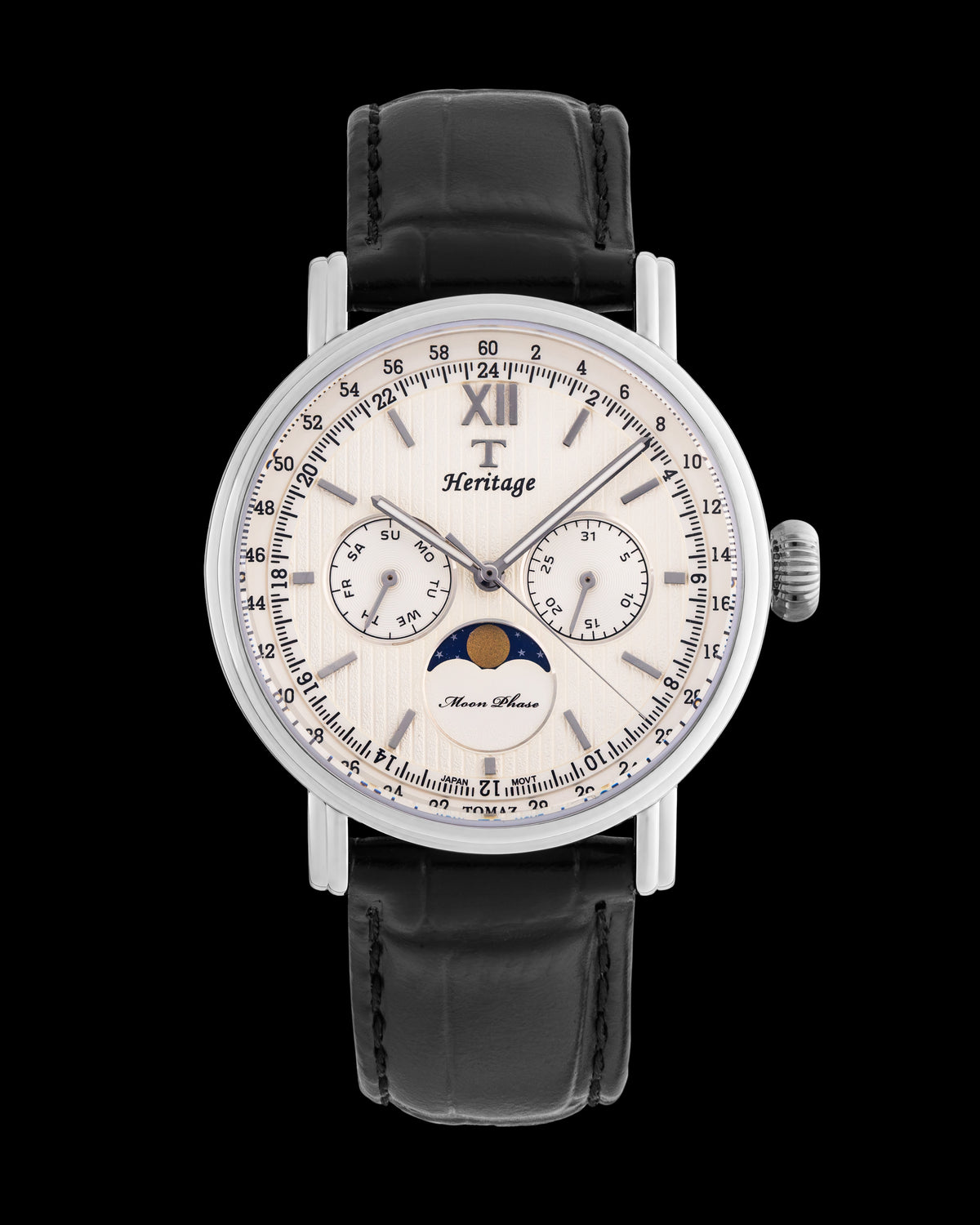 Tomaz TQ106M-D1 Heritage Classic Moonphase Men Watch