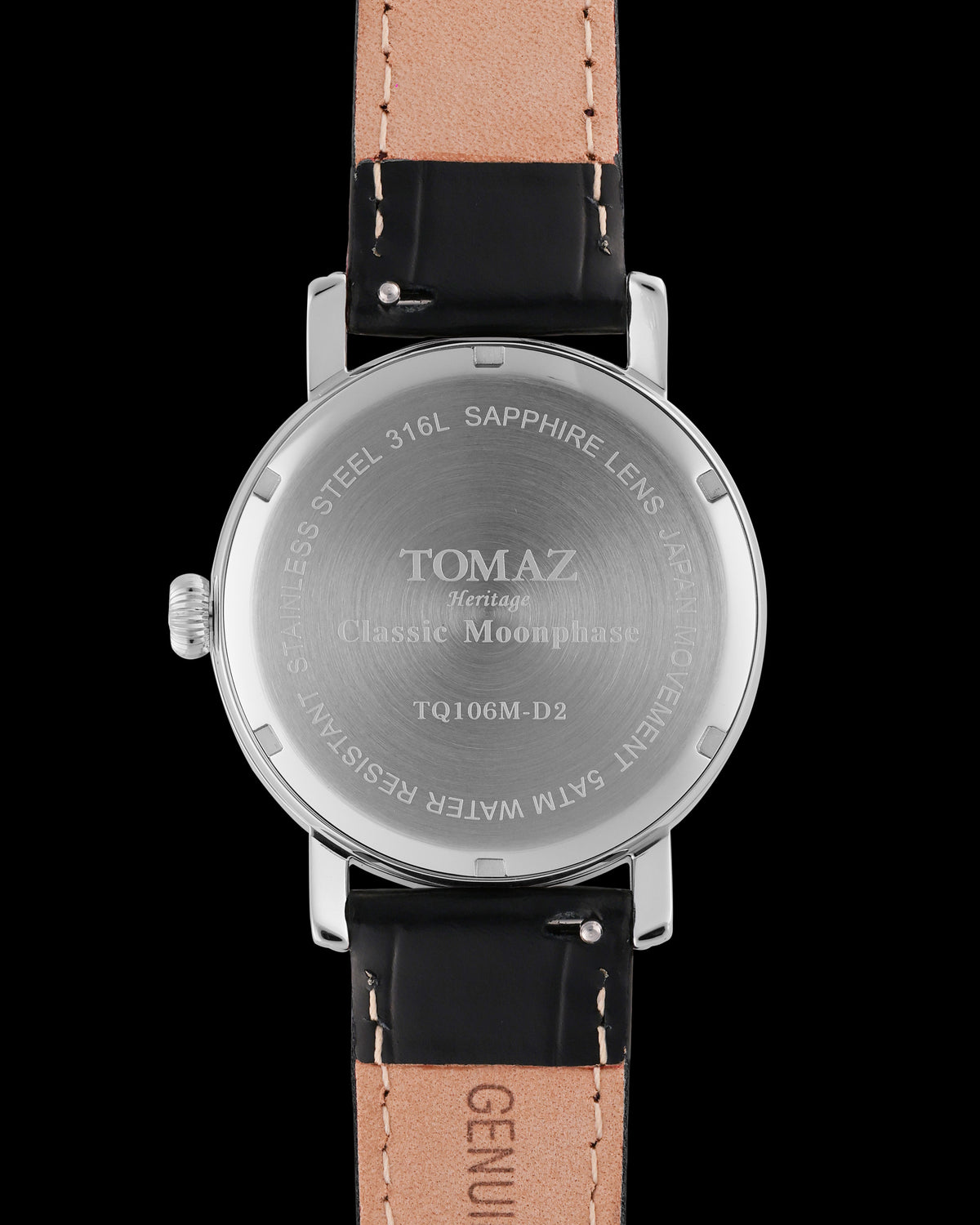 Tomaz TQ106M-D2 Heritage Classic Moonphase Men Watch