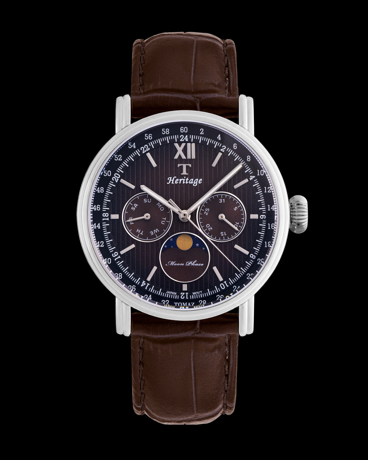 Tomaz TQ106M-D4 Heritage Classic Moonphase Men Watch