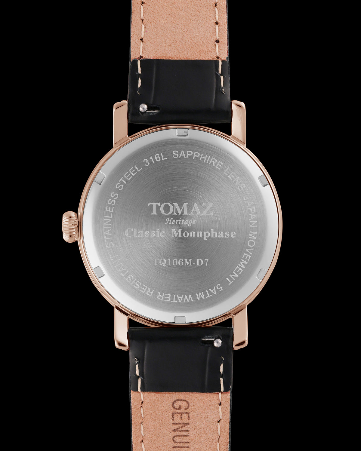 Tomaz TQ106M-D7 Heritage Classic Moonphase Men Watch