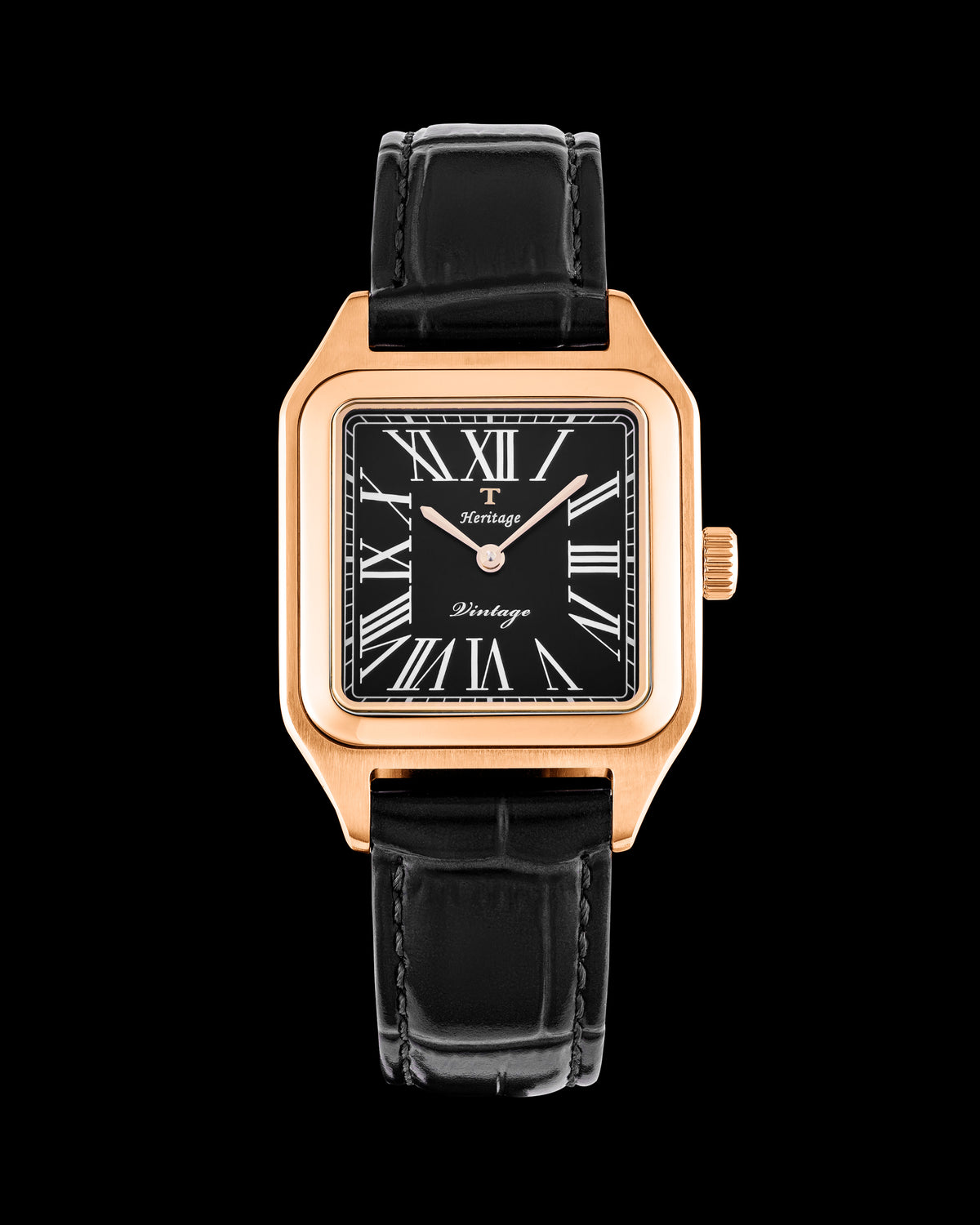 Tomaz TQ107-AD3 Heritage Vintage Square Men Watch