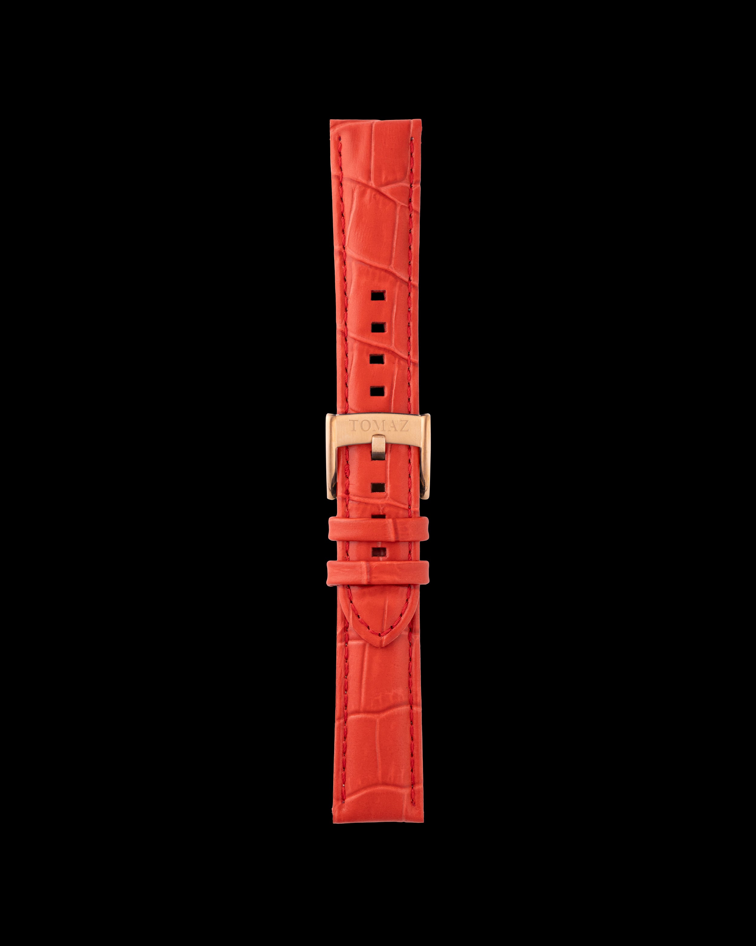 Tali Jam Tangan Tomaz TS1-1A Kulit Buluh 20mm (Merah Muda)