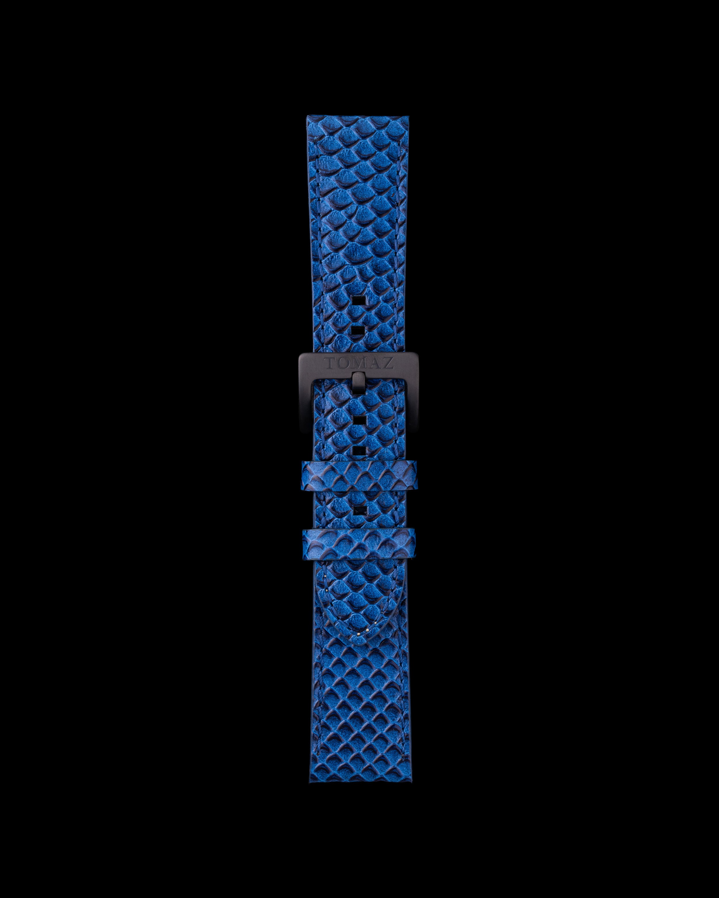 Tomaz TS1-2 Tali Salmon Kulit 24mm (Biru)