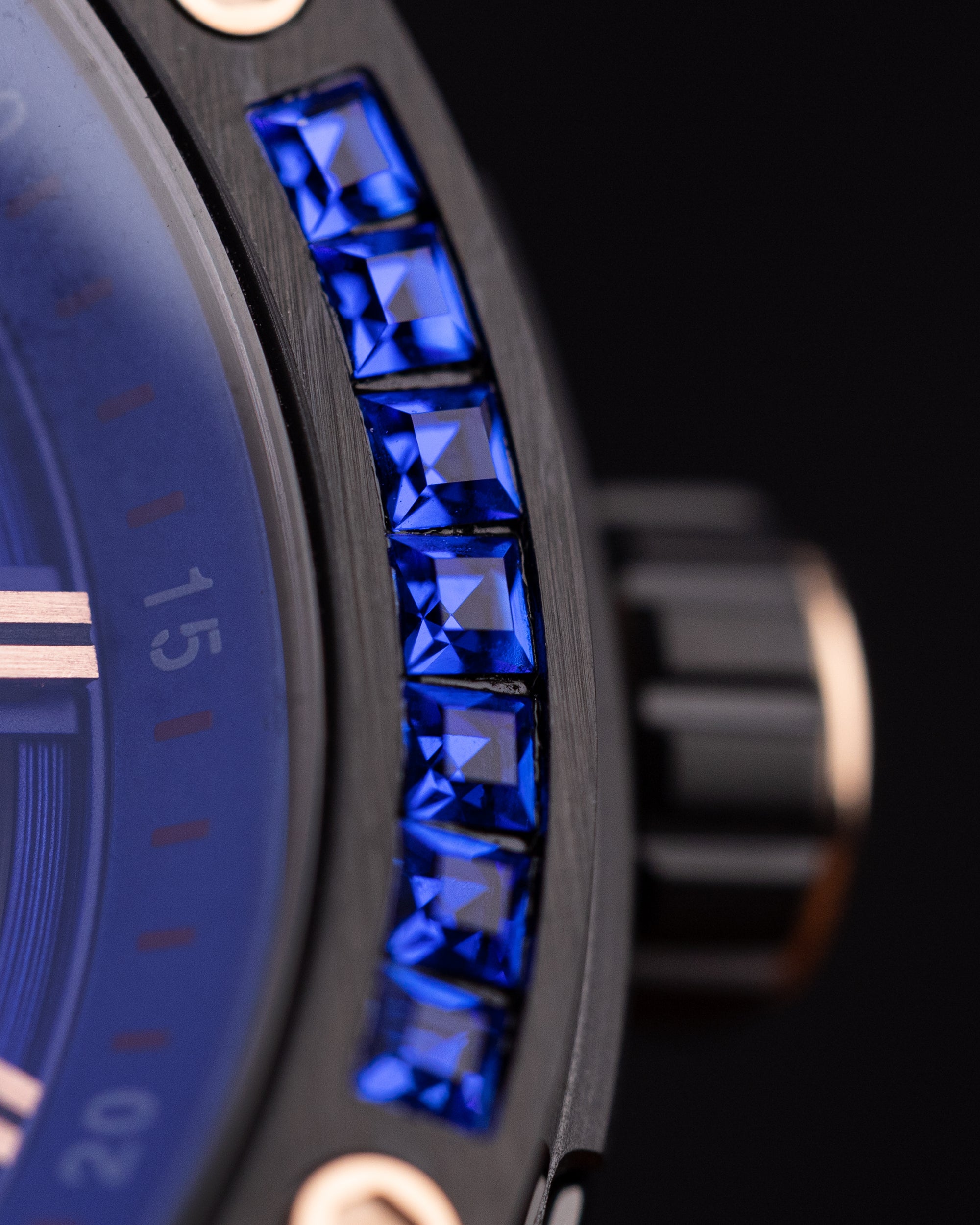 Tomaz Royale TW014B-D3 Crystal Watch – Salmon Leather Strap