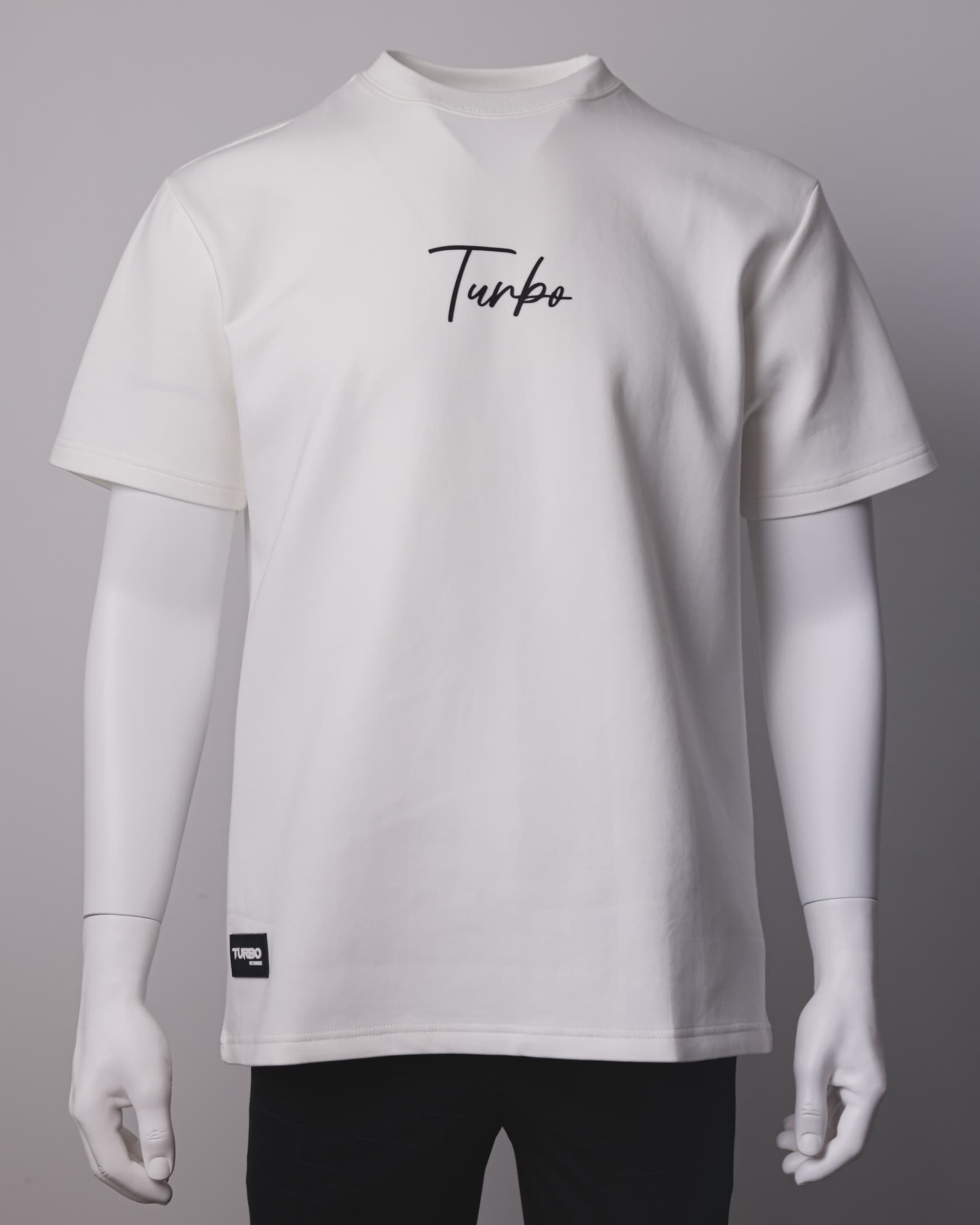 Turbo CC-A002 Plain T-shirt (White) – TOMAZ