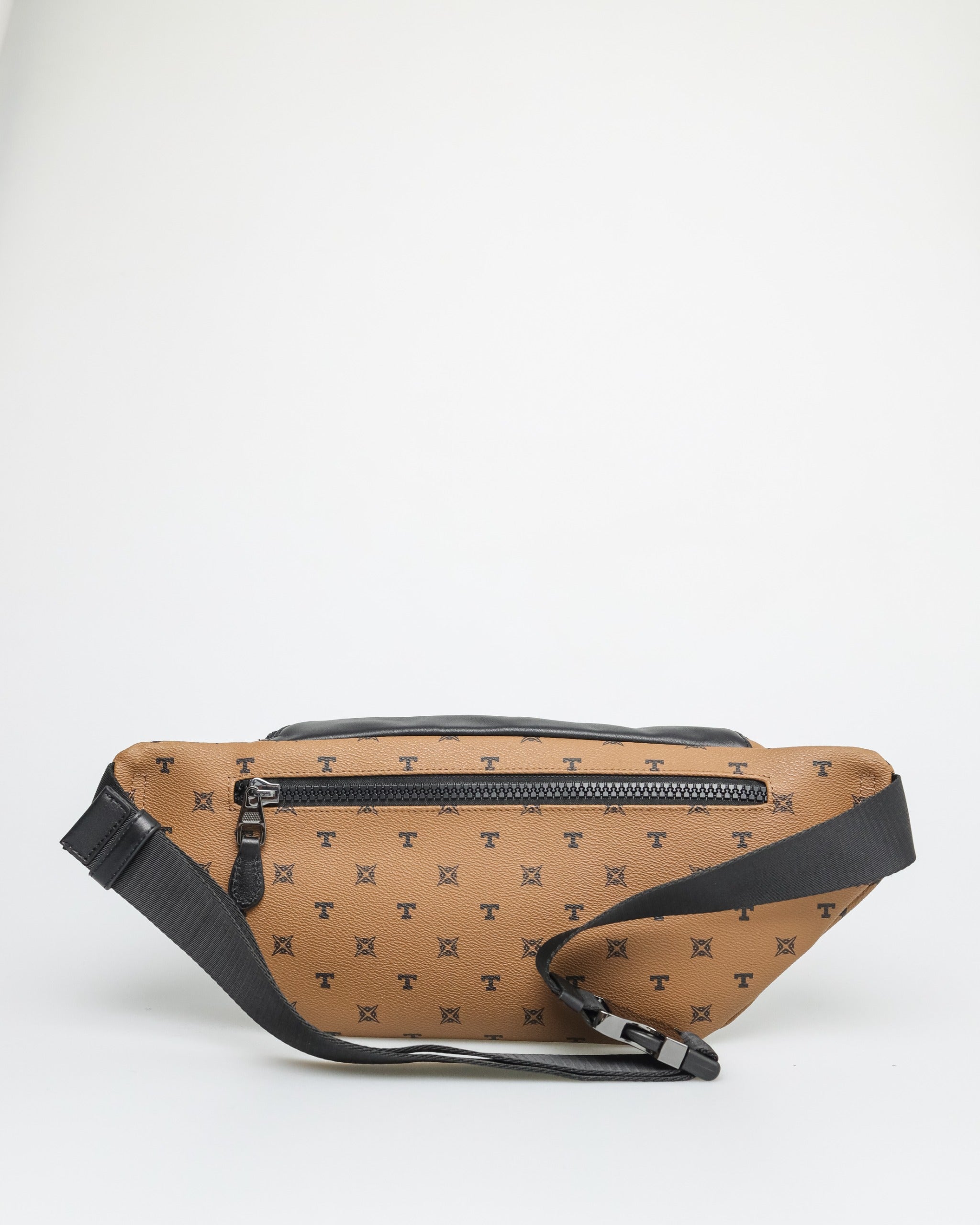 Tomaz Monogram NT-TZ428 Beg Poket Selempang Lelaki (Sawo matang/Hitam)