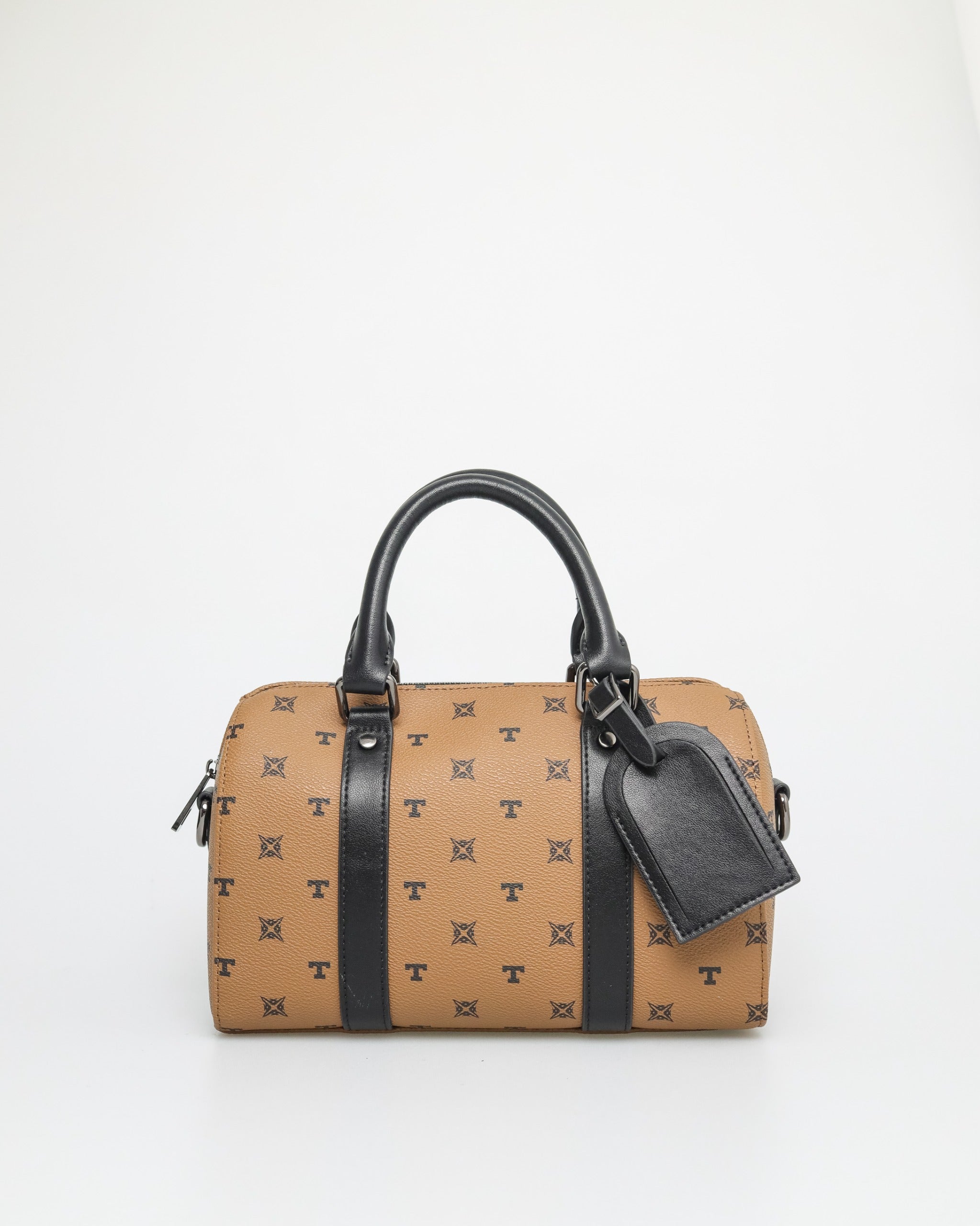 Tomaz Monogram NT-TZ430 Beg Anduh/Pegangan Lelaki (Sawo matang/Hitam)
