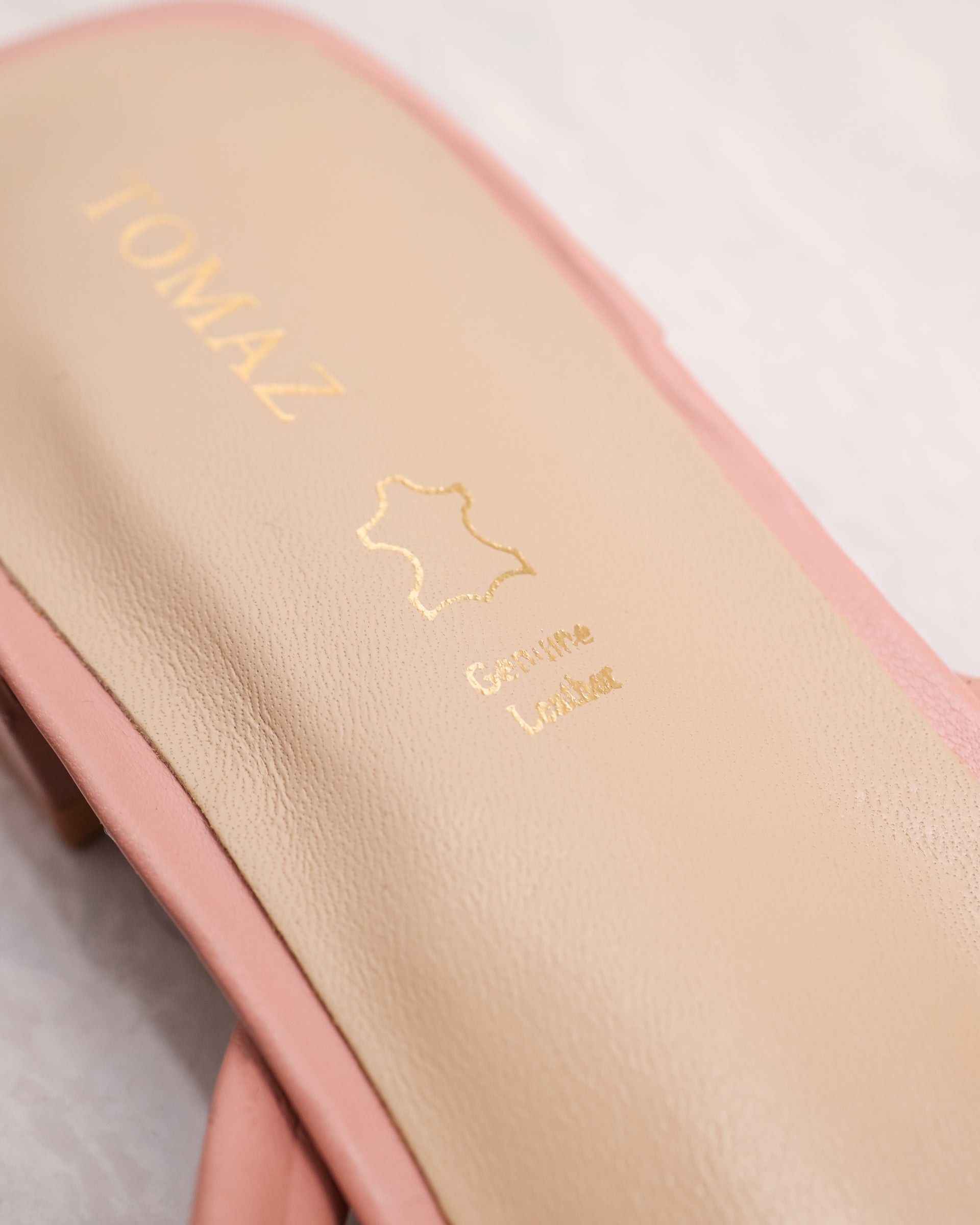 Tomaz YX55 Ladies Braided Strap Sandals (Pink)