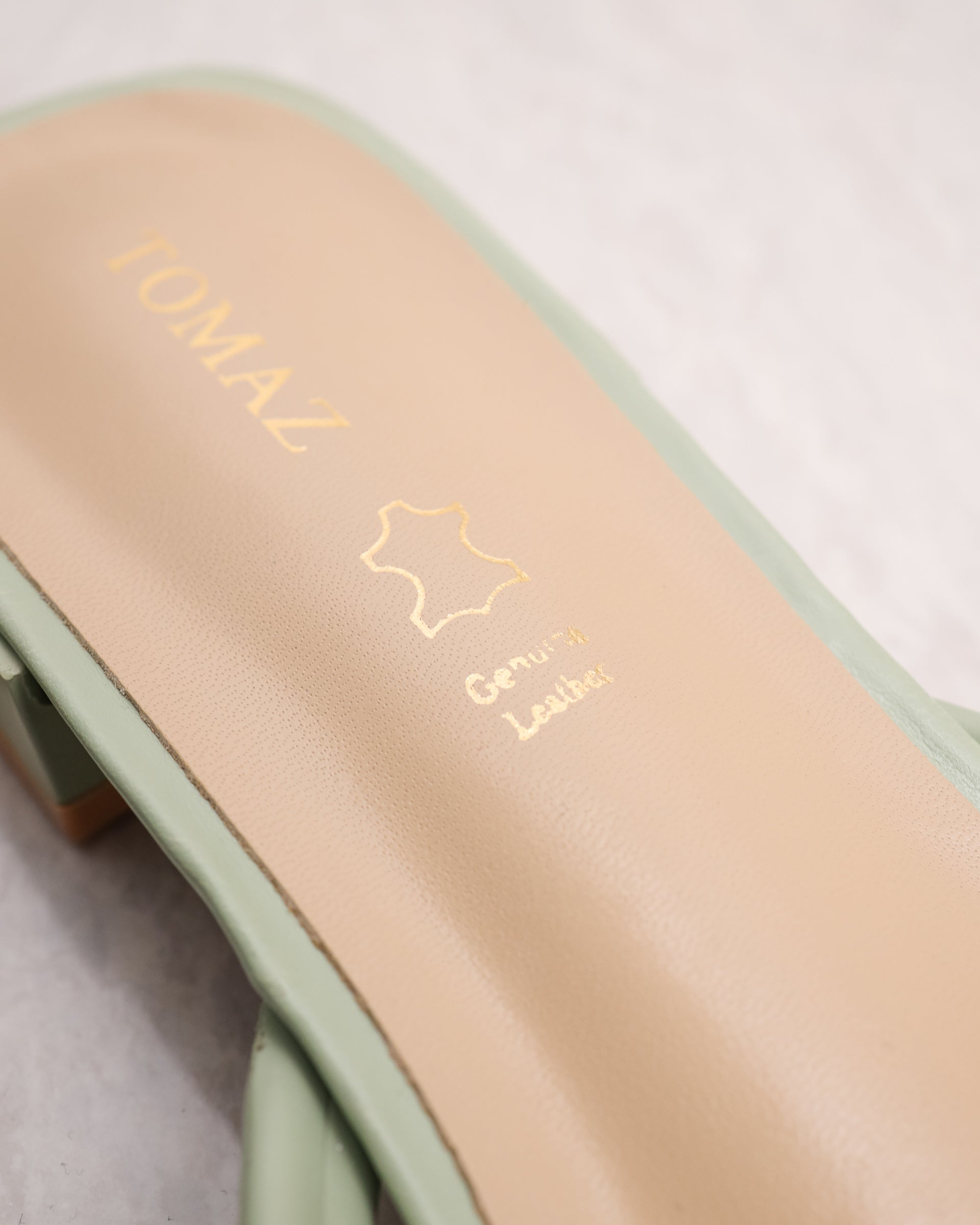 Tomaz YX55 Ladies Braided Strap Sandals (Green)