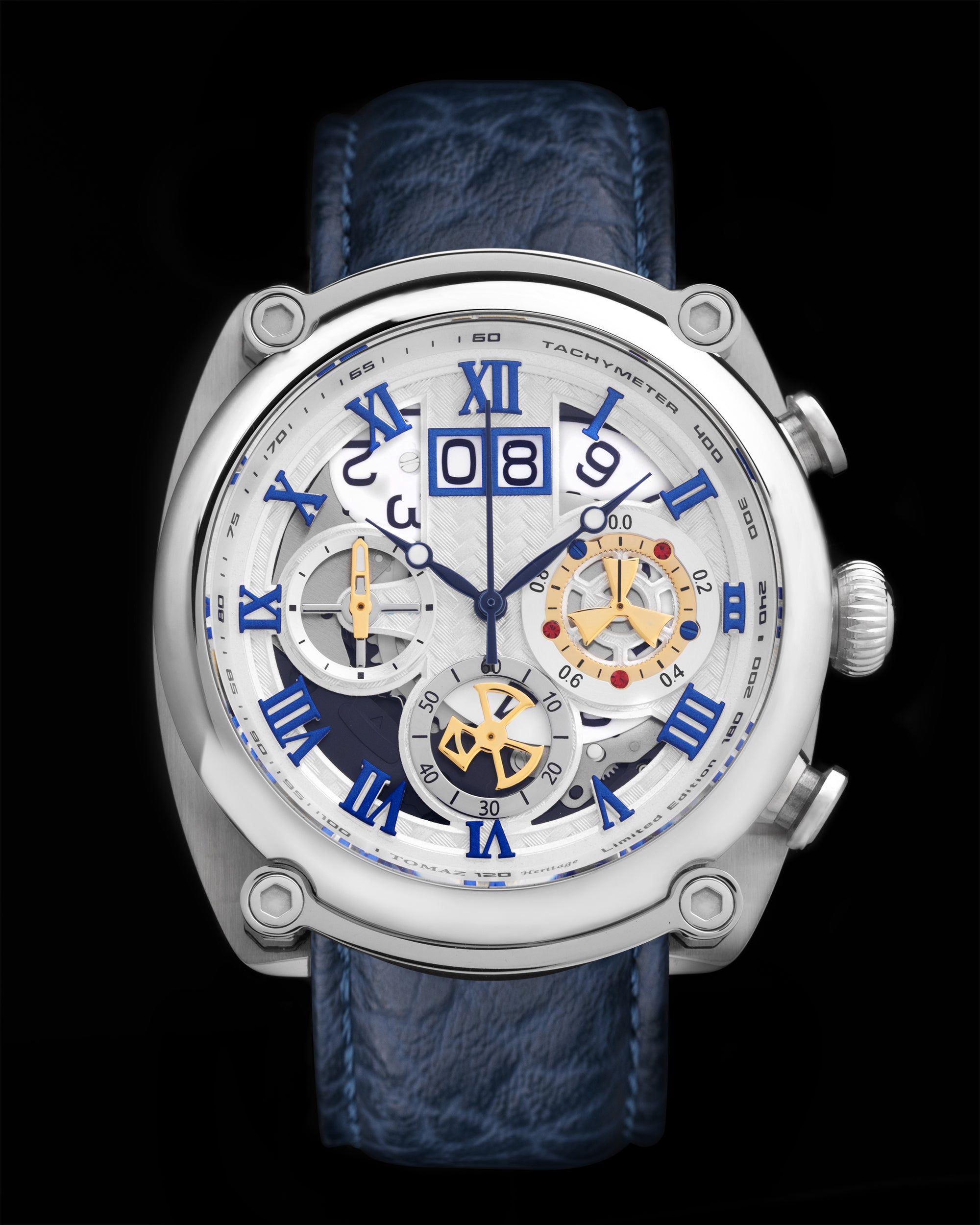 Tomaz Xavier TW026-D5A Watch – Leather Strap