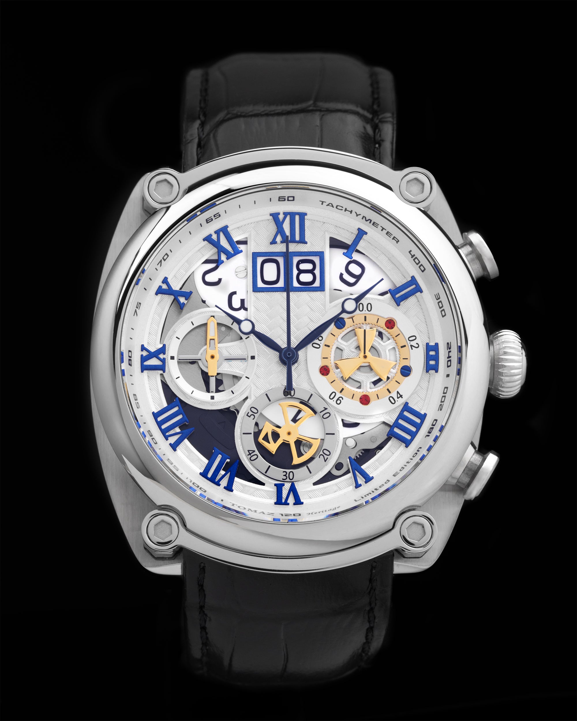 Tomaz Xavier TW026-D5 Watch – Leather Strap