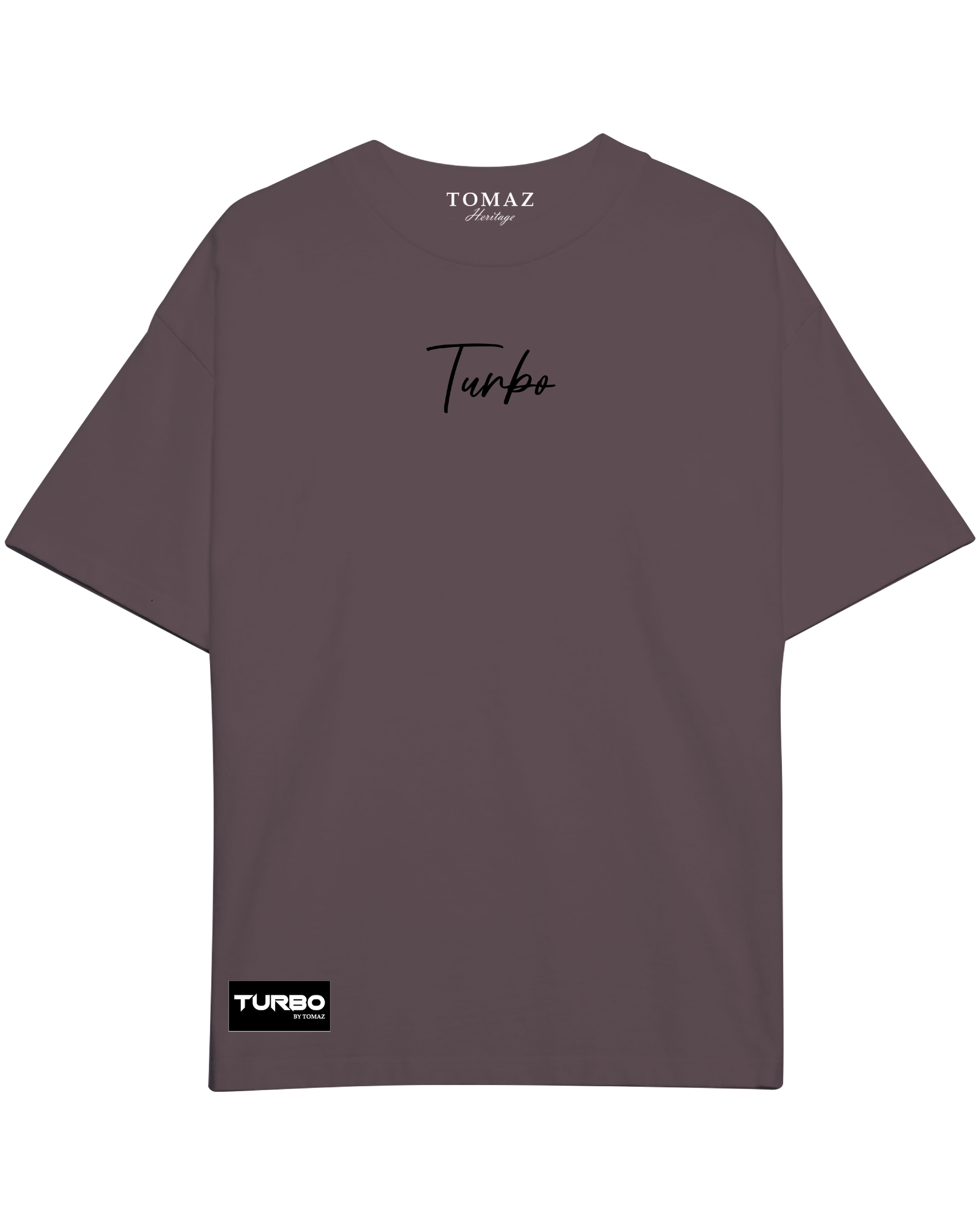 Turbo TRB Basic Oversized Tee (Purple)